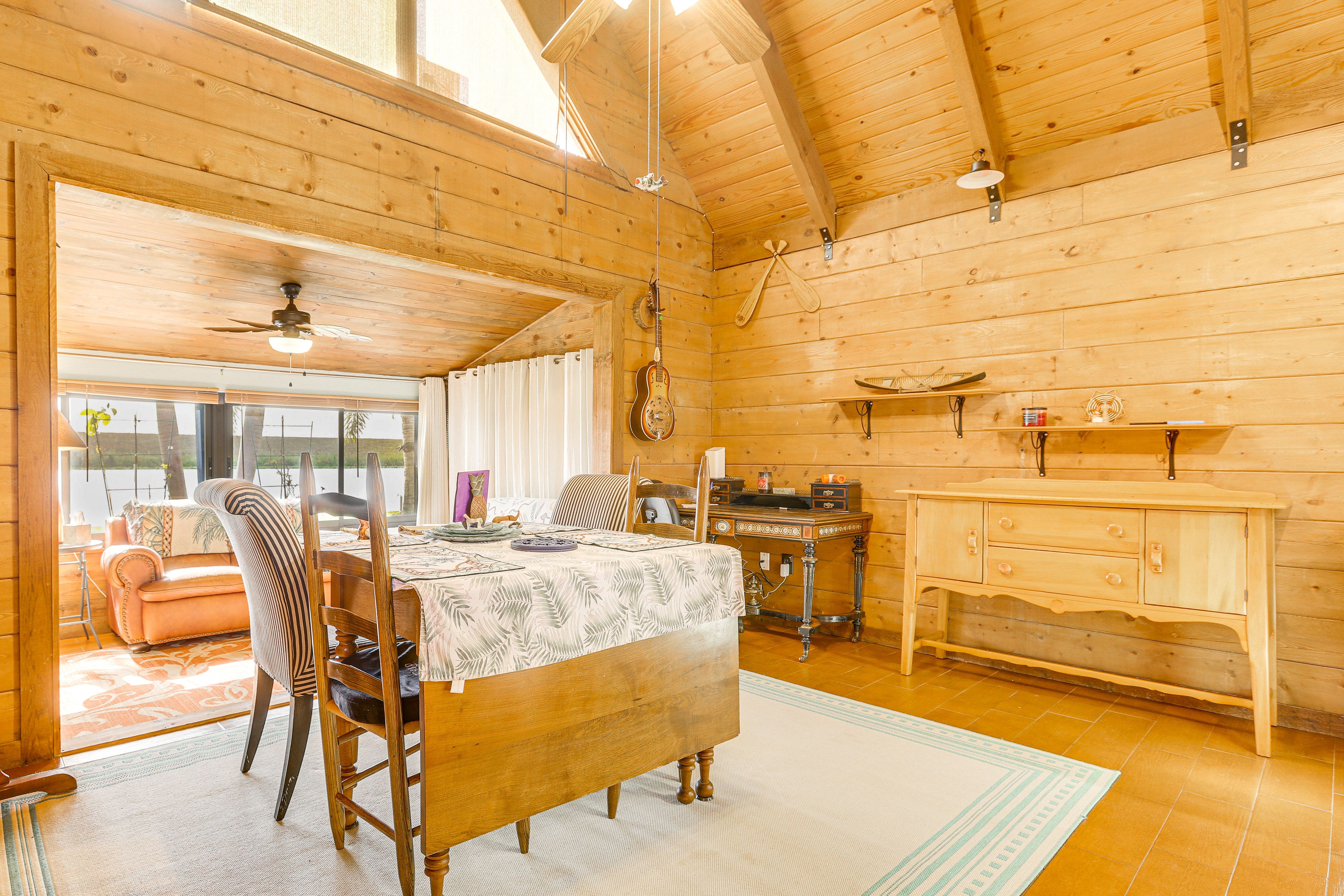 Dining Area | 1st Floor | 1 Interior Step