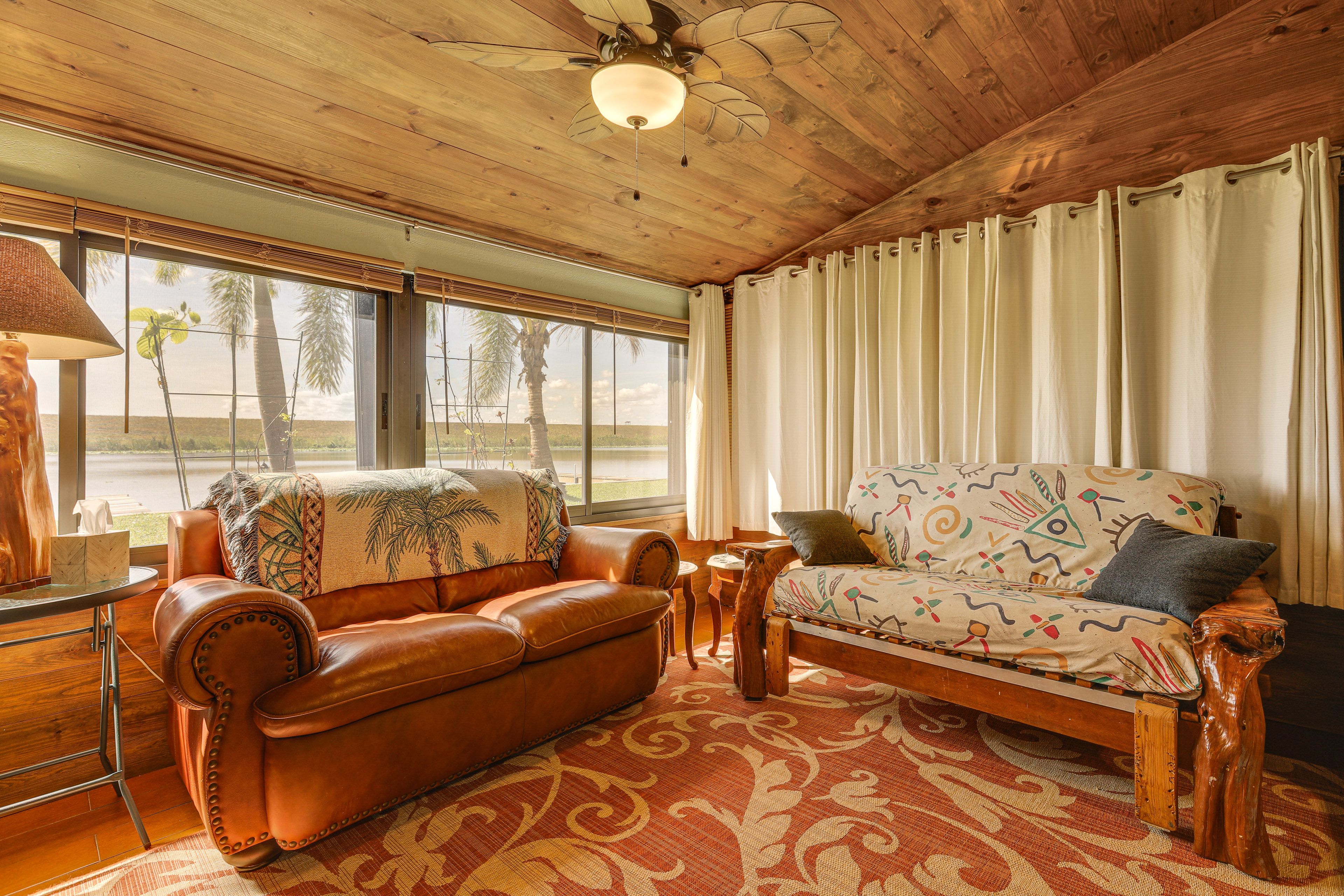 Okeechobee Vacation Rental | 2BR | 1BA | 900 Sq Ft | 2 Steps to Enter