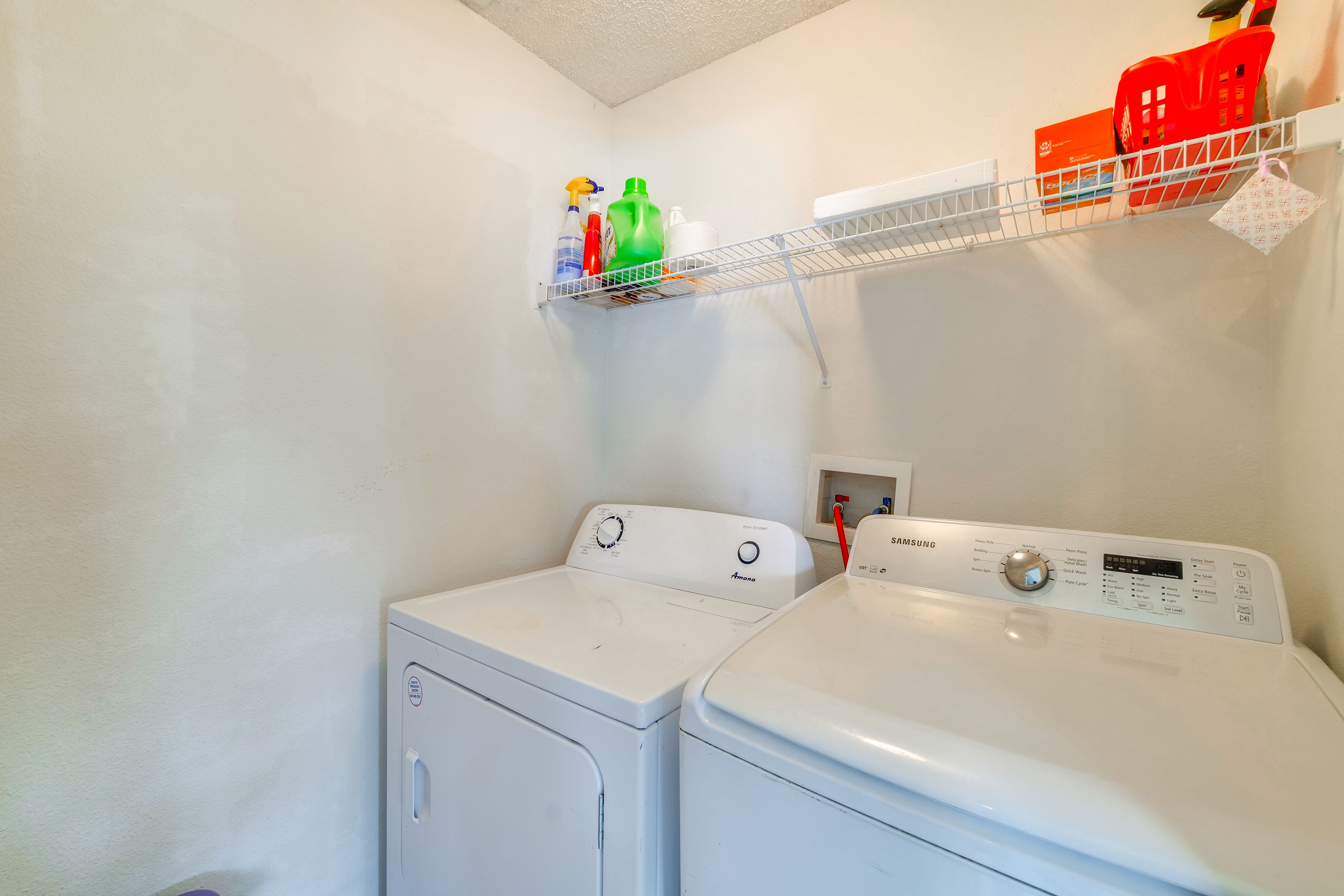 Laundry Area | Washer/Dryer | Iron/Board