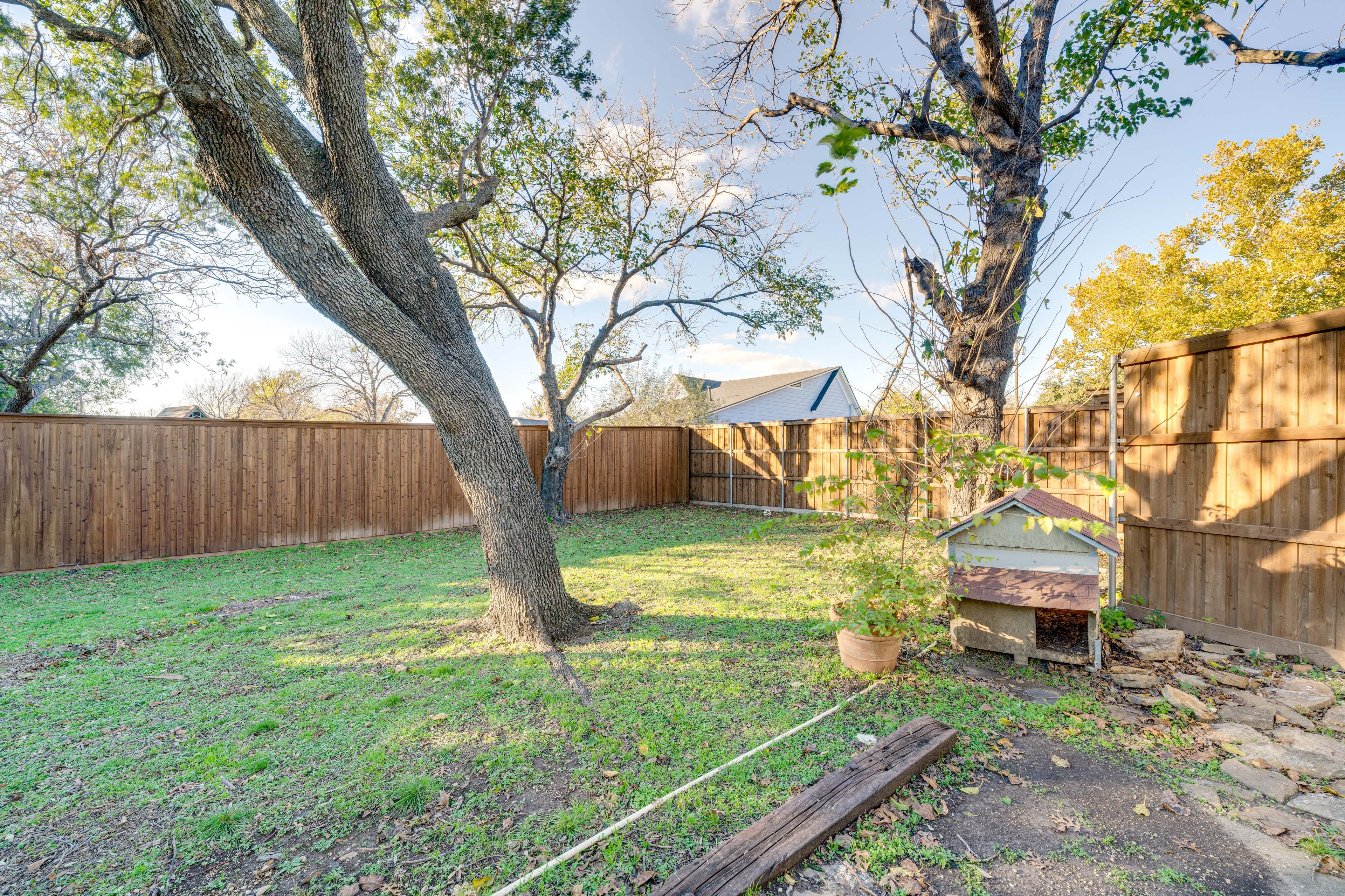 House Exterior | Fenced Backyard
