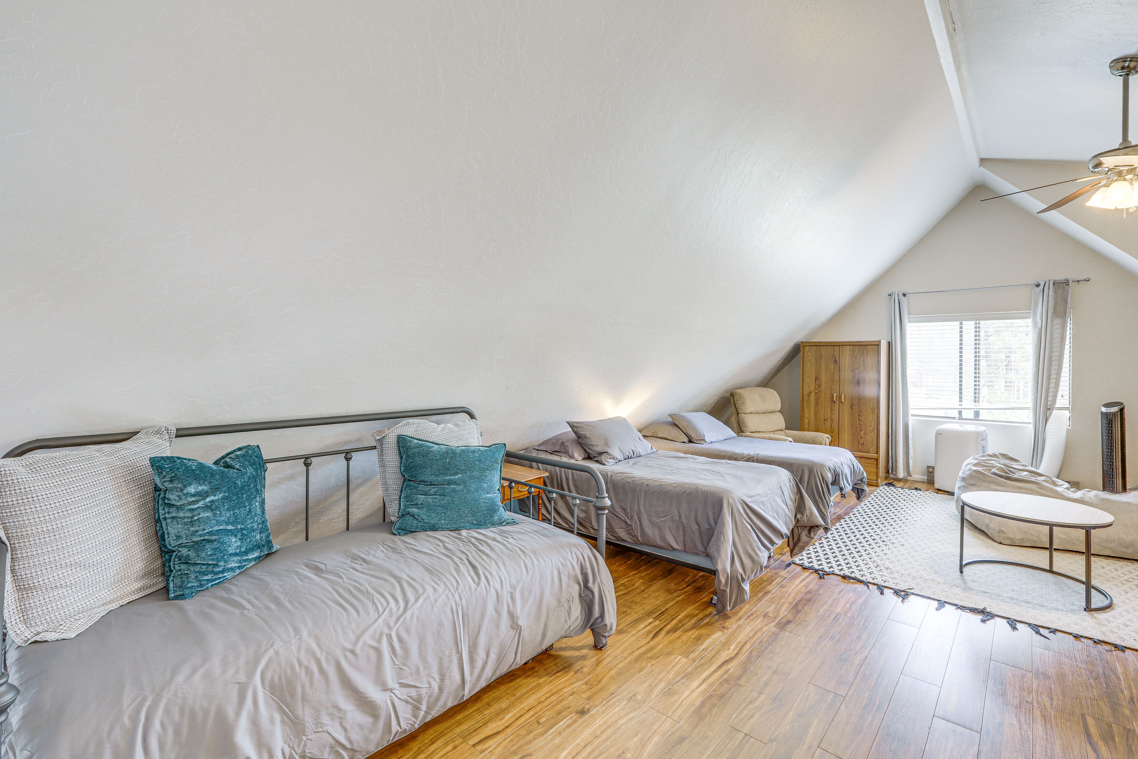 Loft | Queen Bed | 2 Twin Beds | Twin Bed w/ Twin Trundle | 2nd Floor