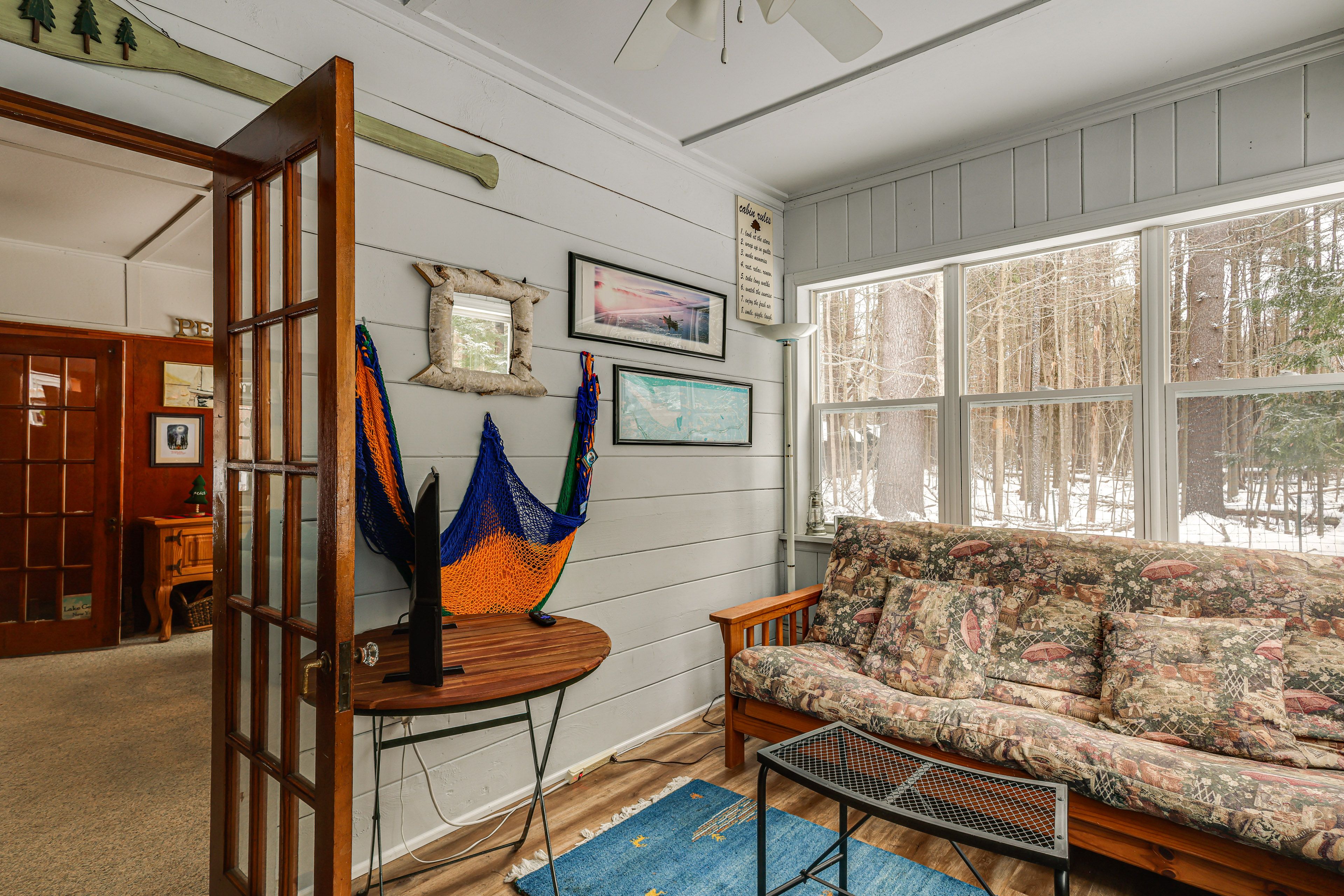 Sunroom | 1st Floor | Flat-Screen TV