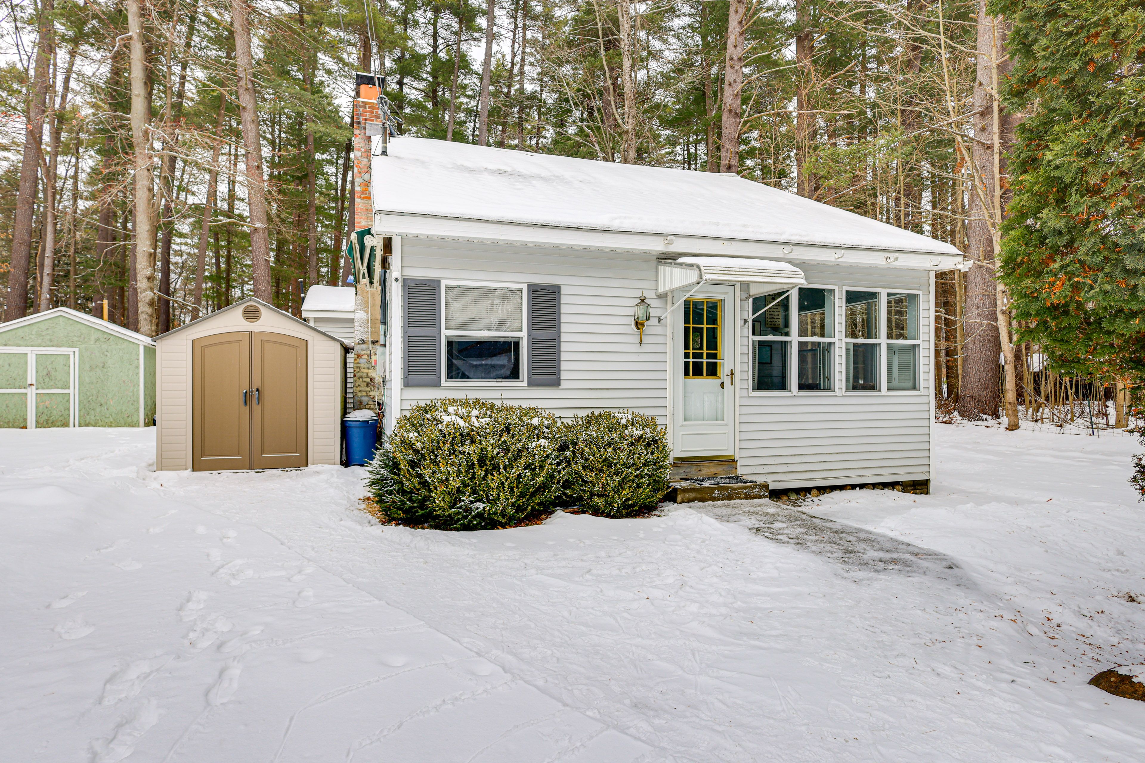 Exterior | 2-Story Home | Spacious Yard | Walk to Beaches & Shops