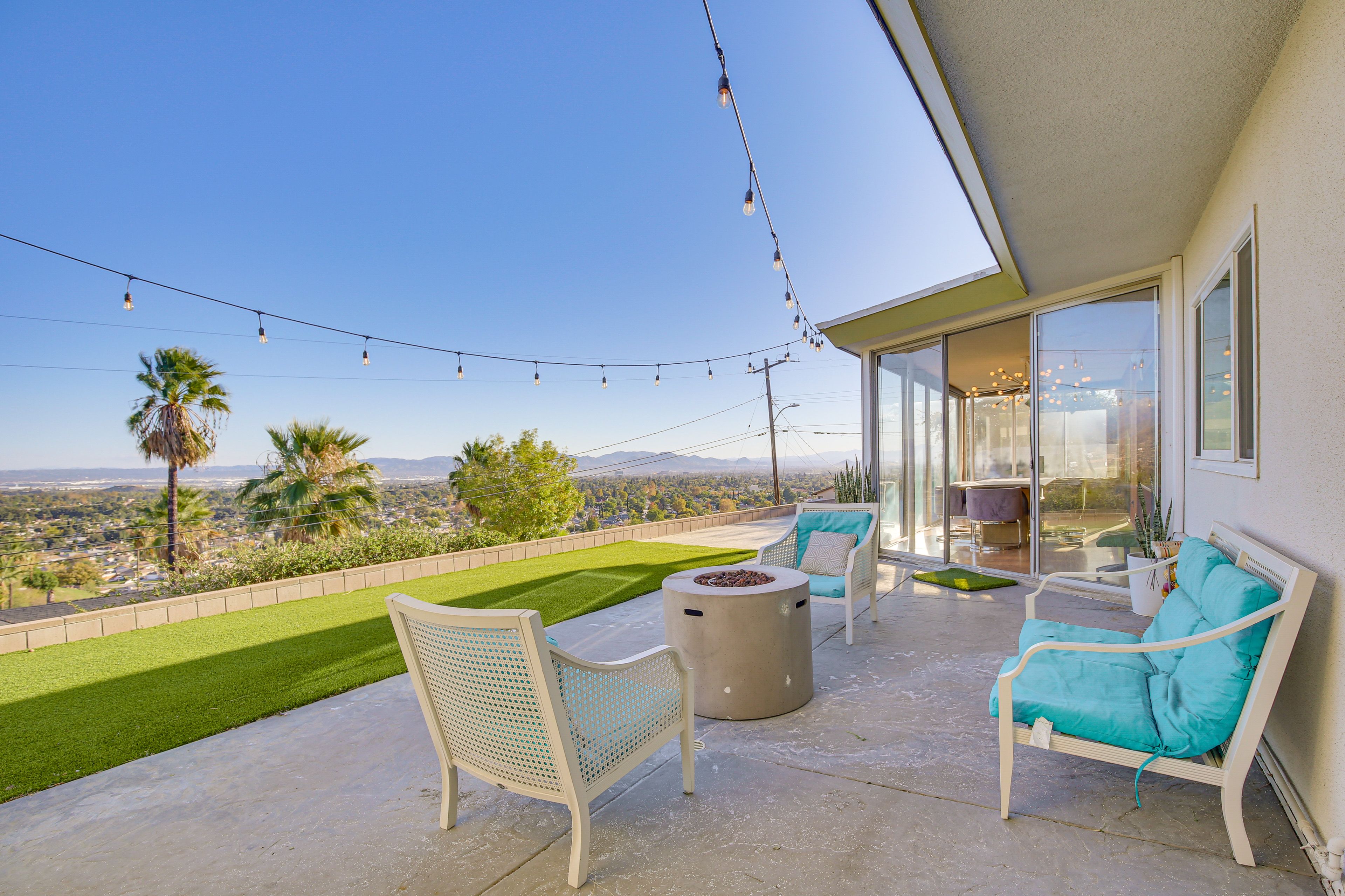 Furnished Patio | Private Yard w/ Mountain Views