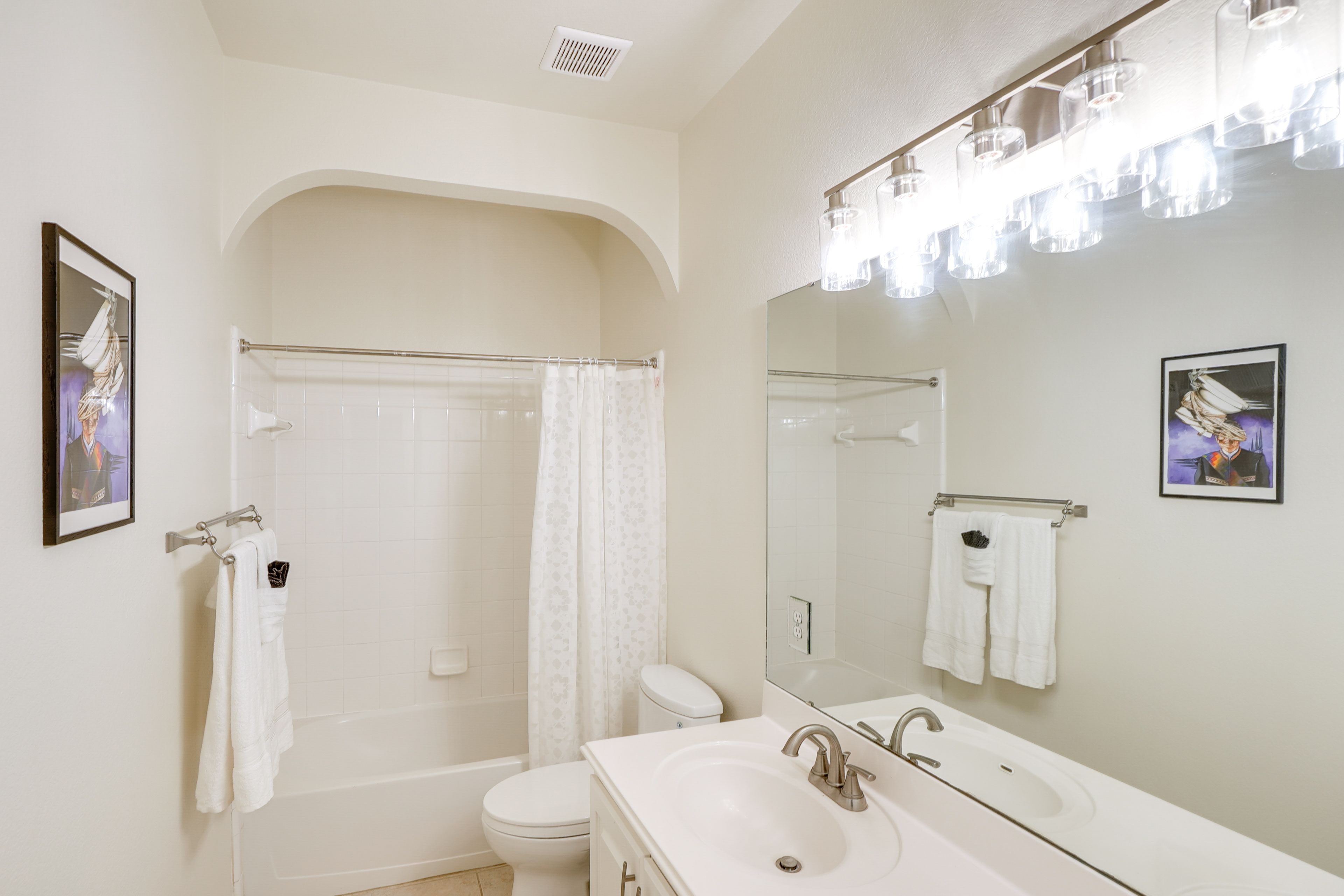 Bathroom | Towels Provided | 1st Floor