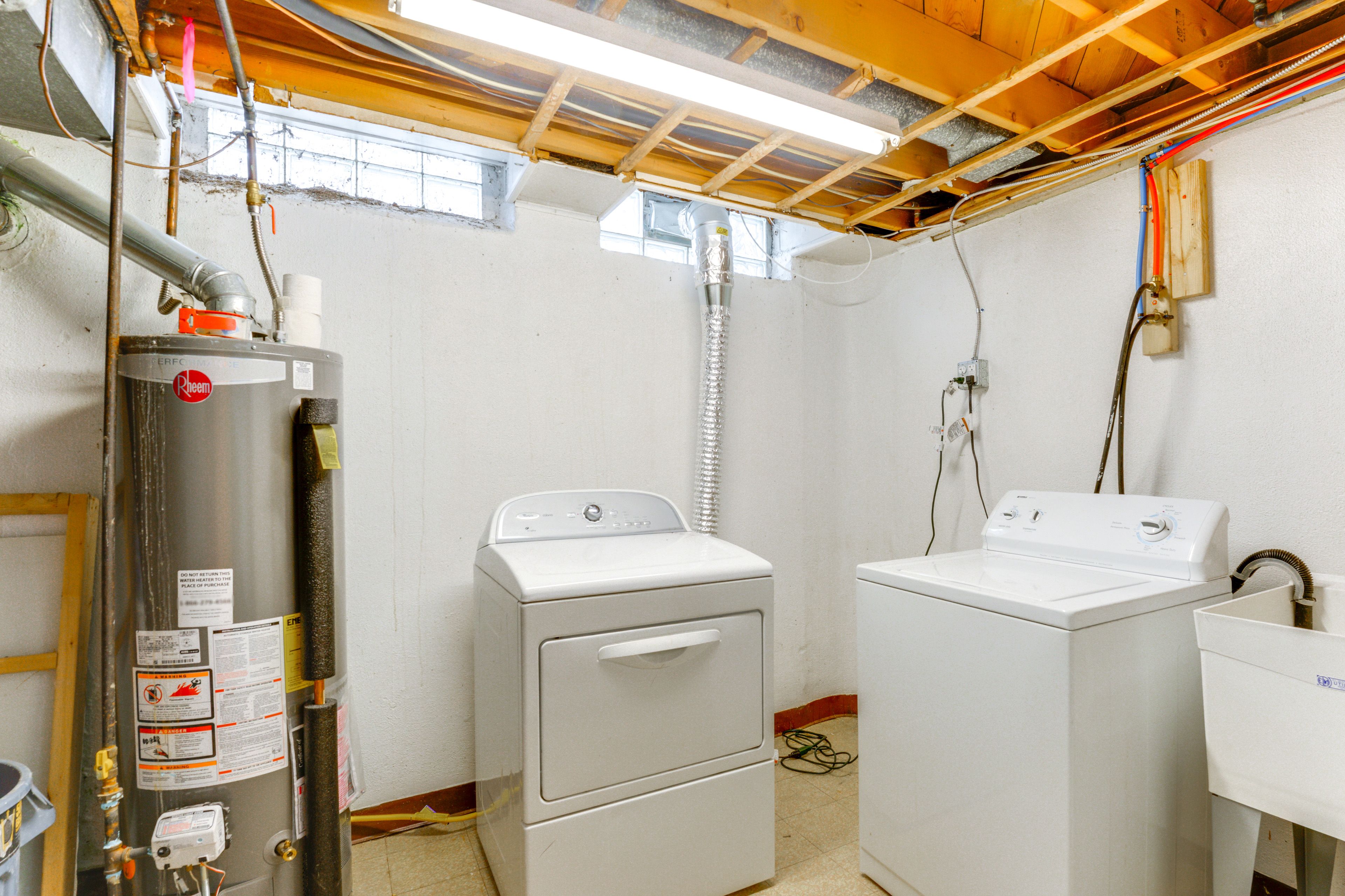 Laundry Area | Basement | Washer/Dryer