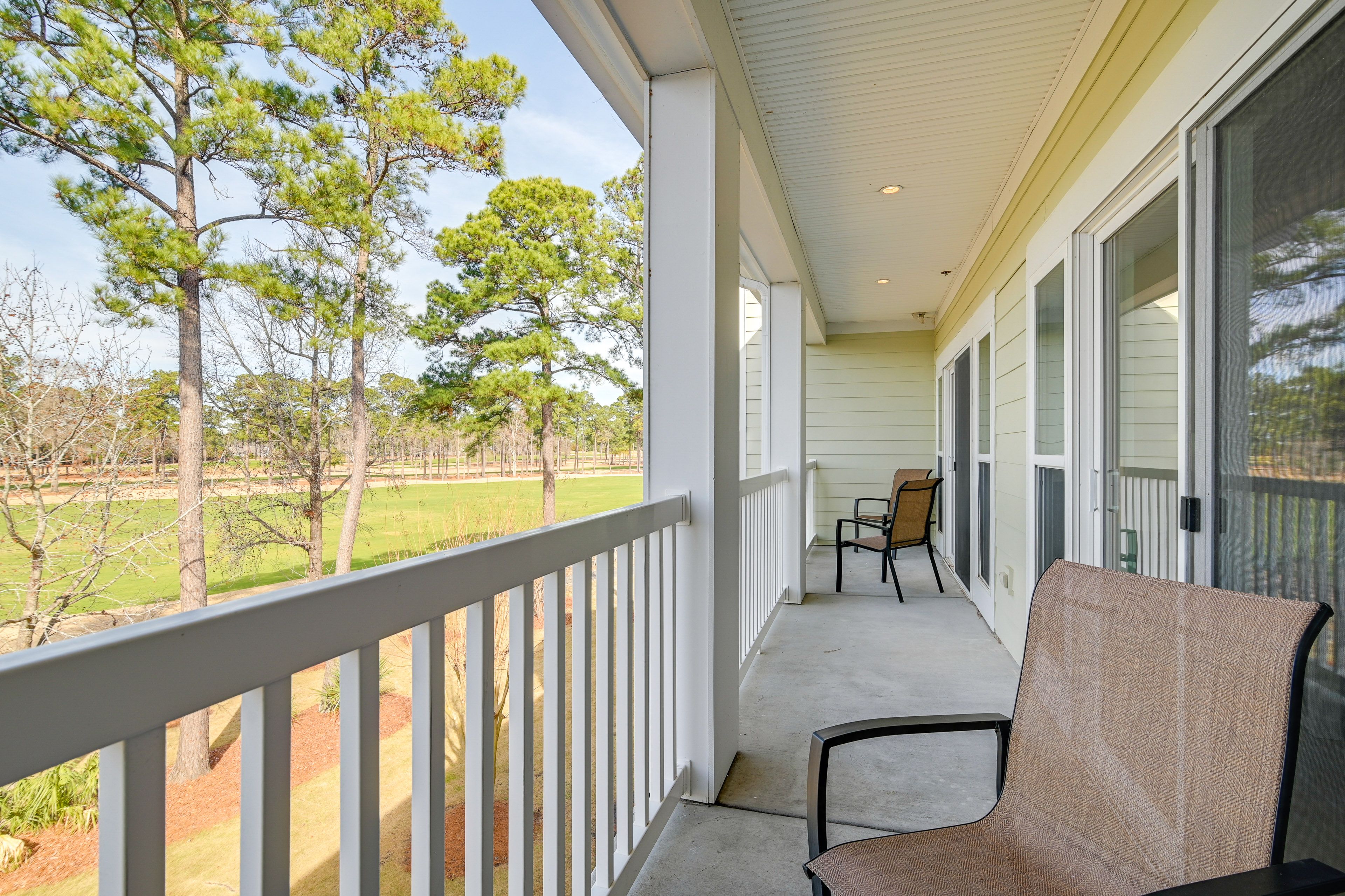 Private Balcony | Access via Living Room