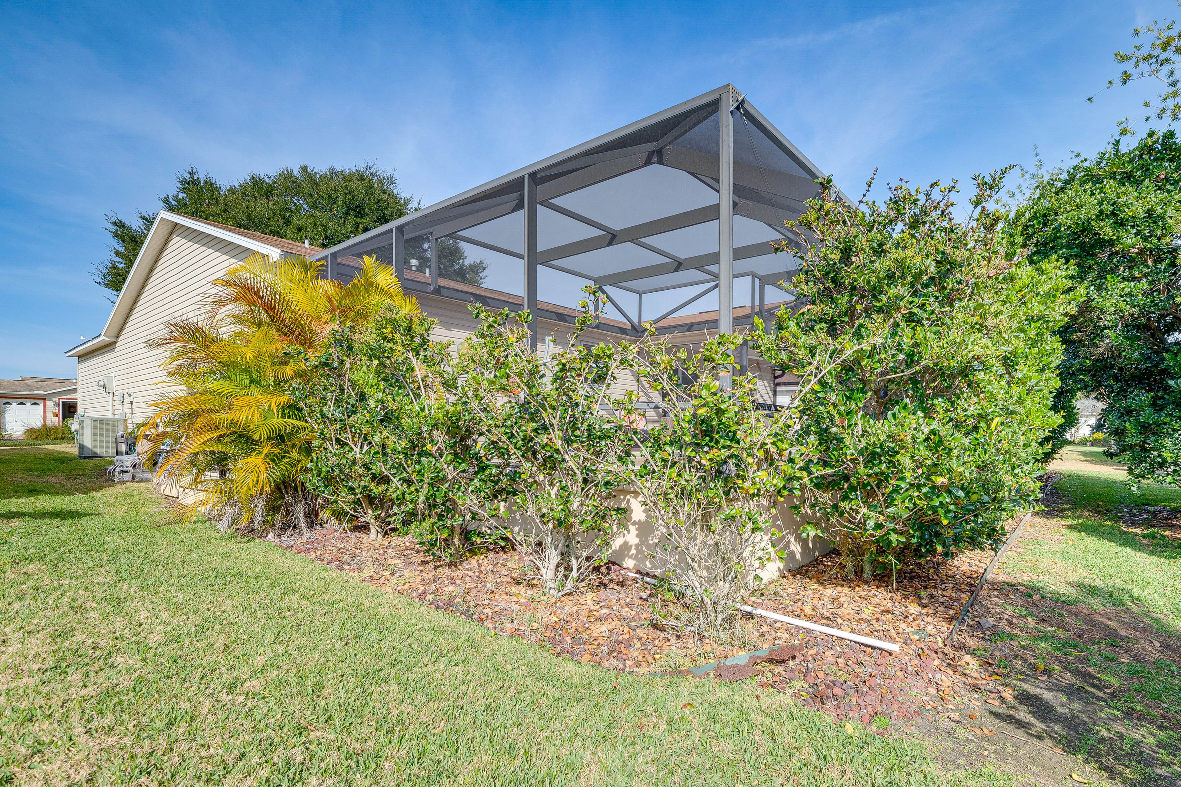 Private Backyard Area