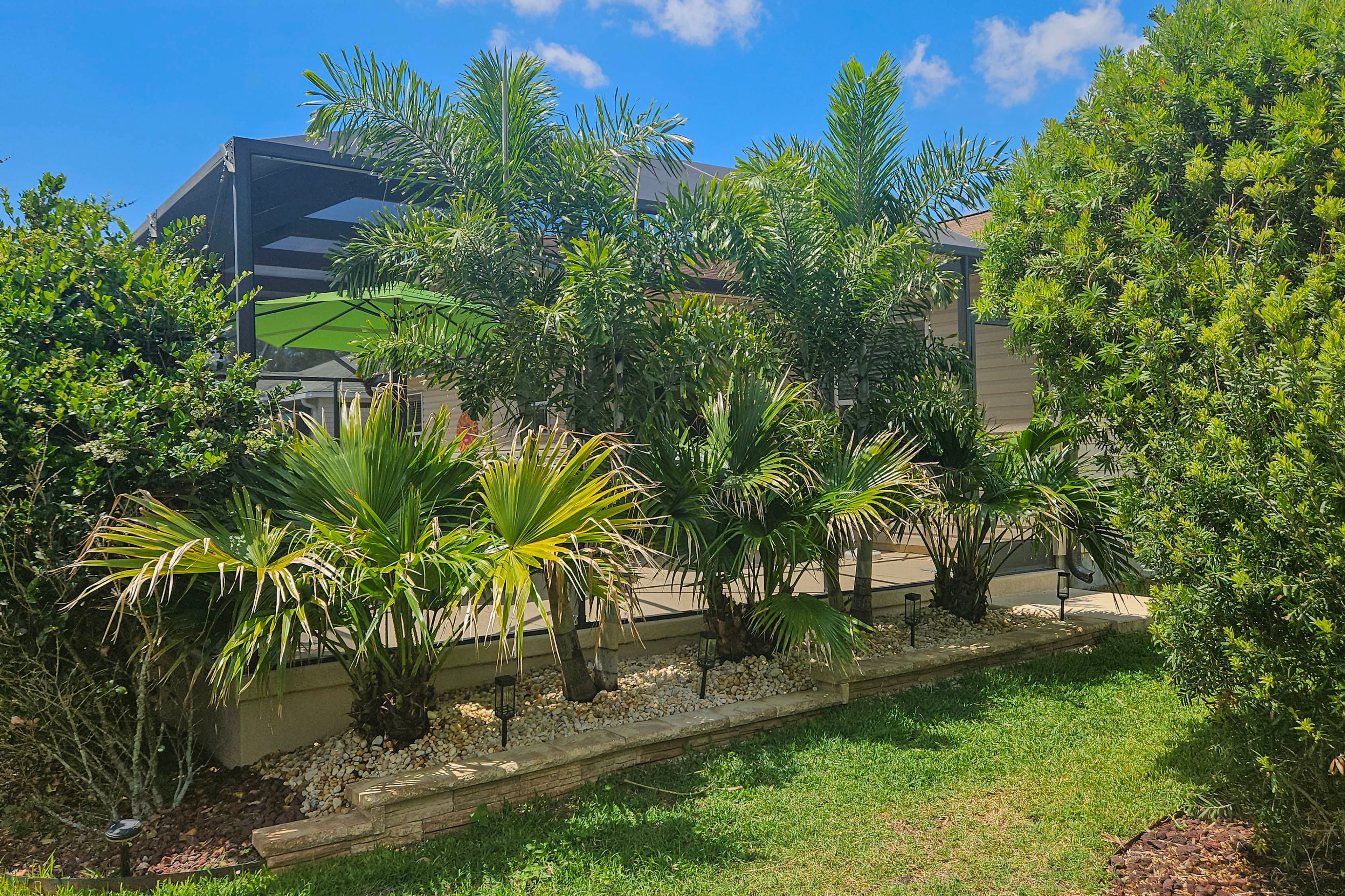 Private Backyard Area