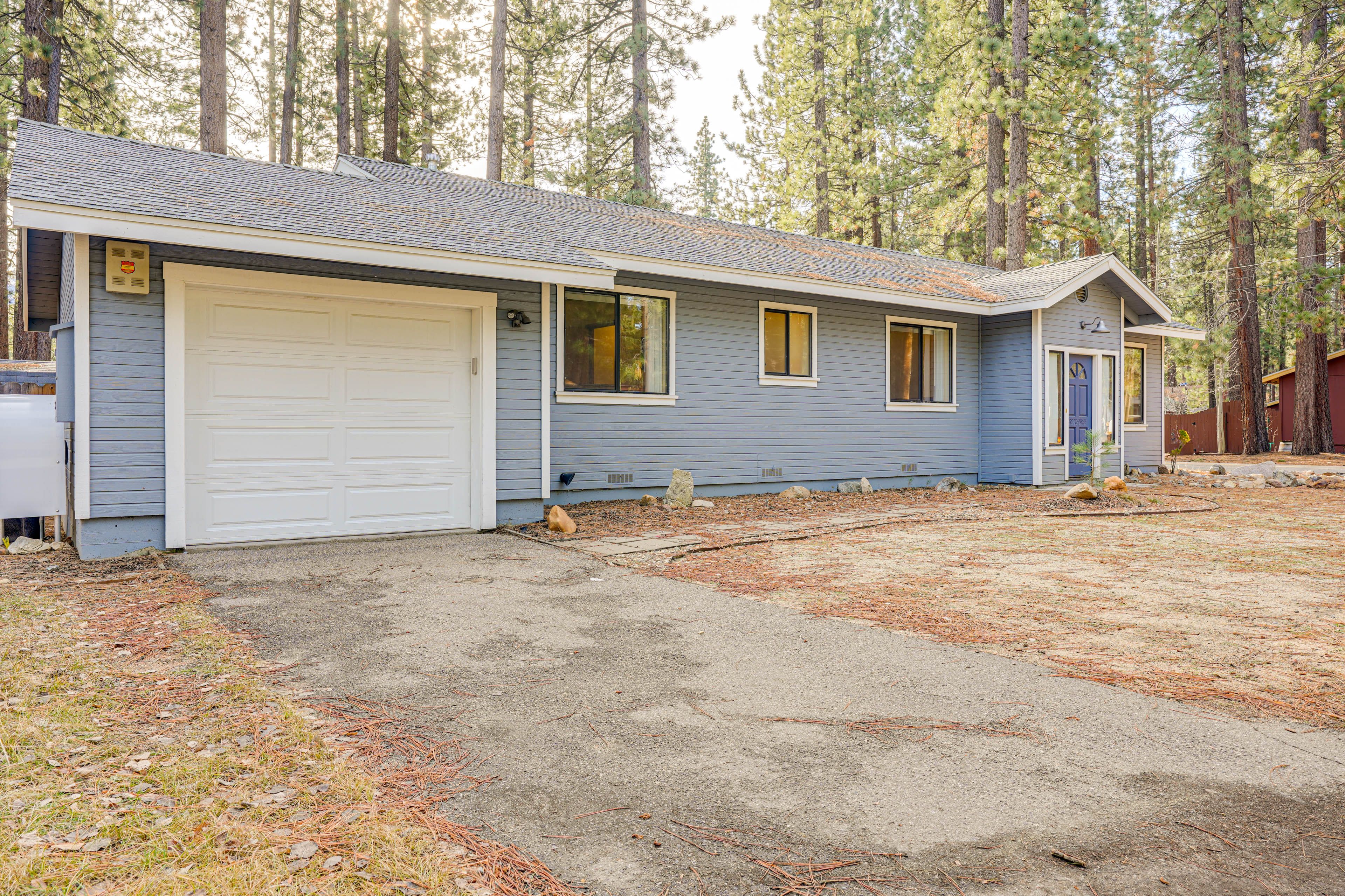 South Lake Tahoe Vacation Rental | 3BR | 2BA | 1,416 Sq Ft | Small Step to Enter