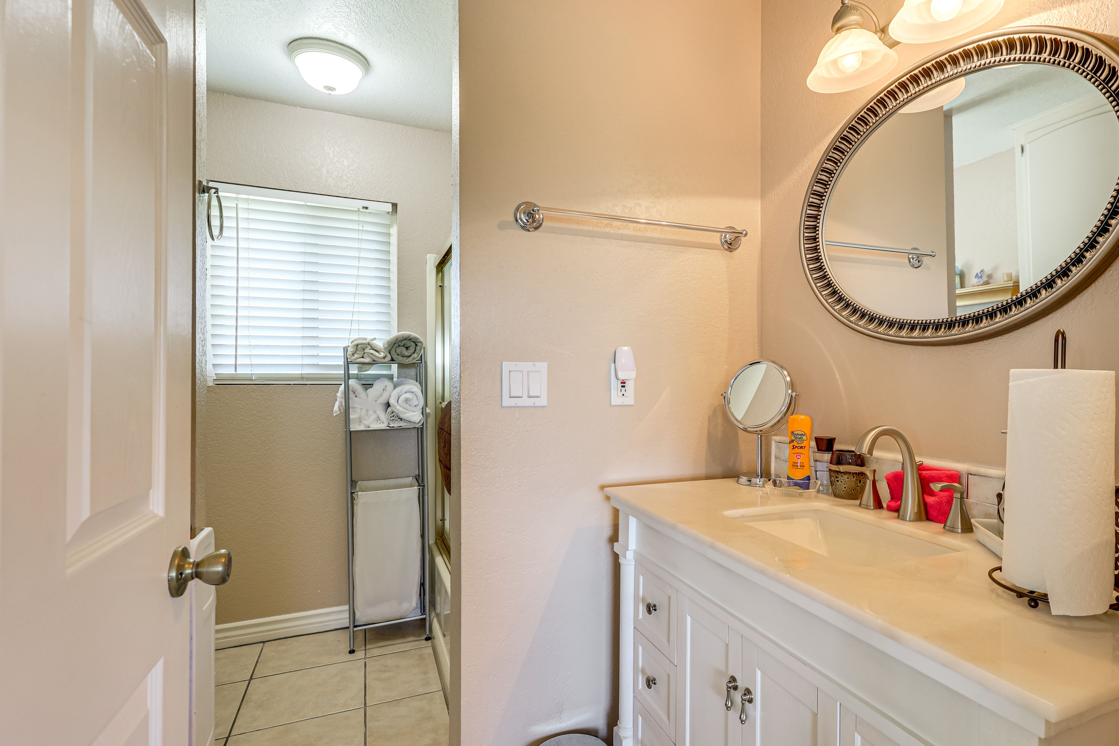 Full Bathroom | Washer & Dryer | 1st Floor
