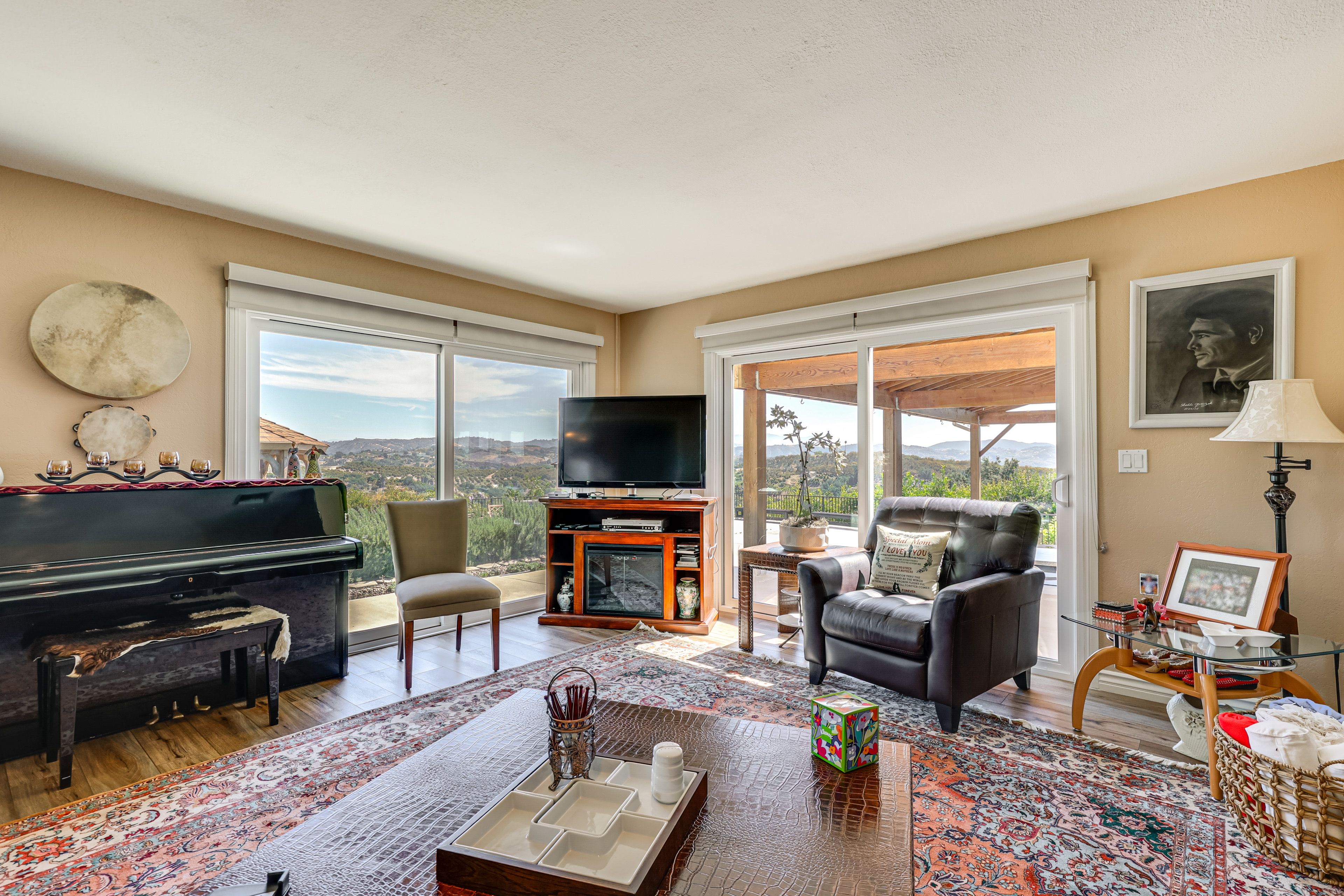 Living Room | 1st Floor | Central A/C & Heating