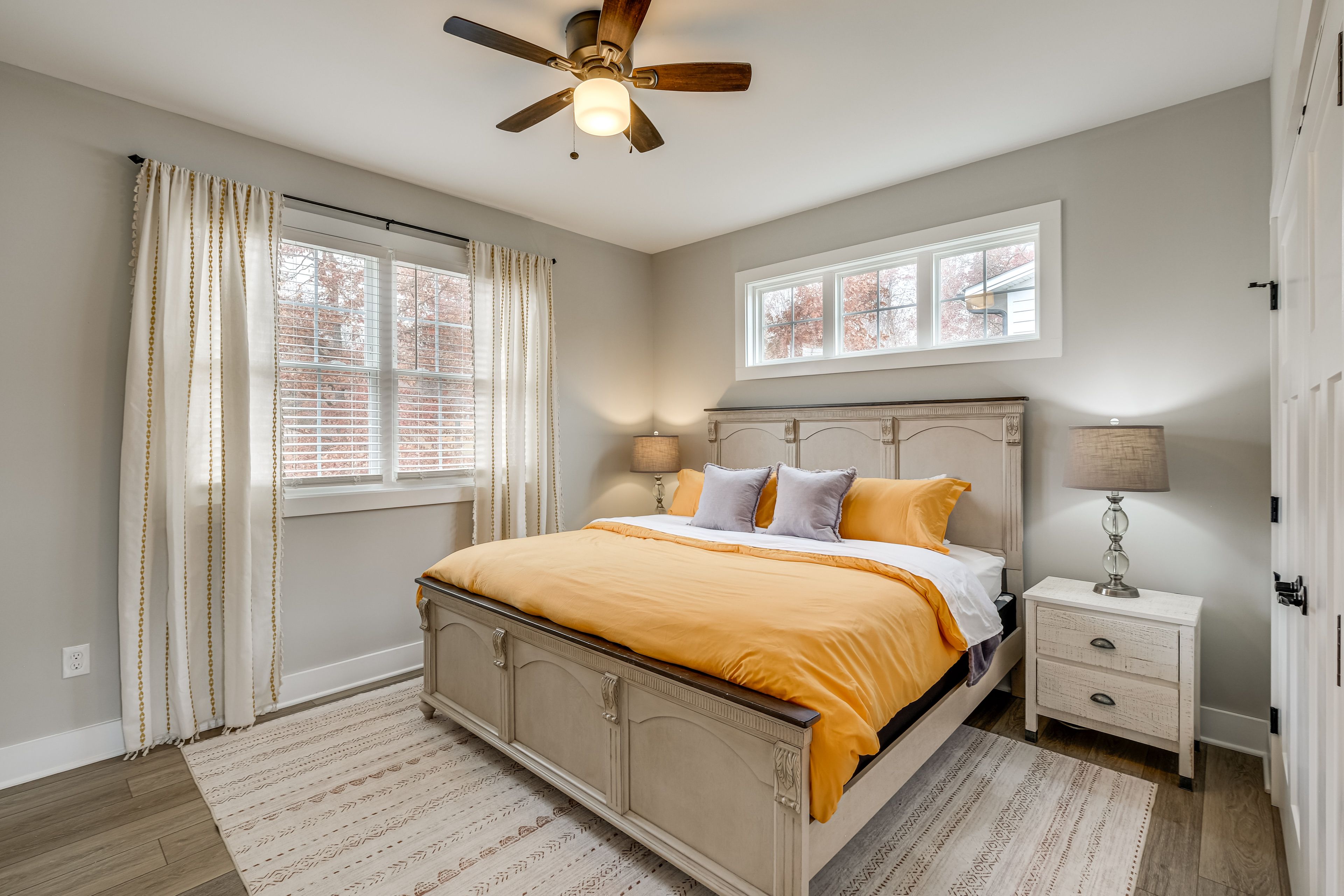 Bedroom 1 | Main Level | King Bed | Smart TV | Linens Provided