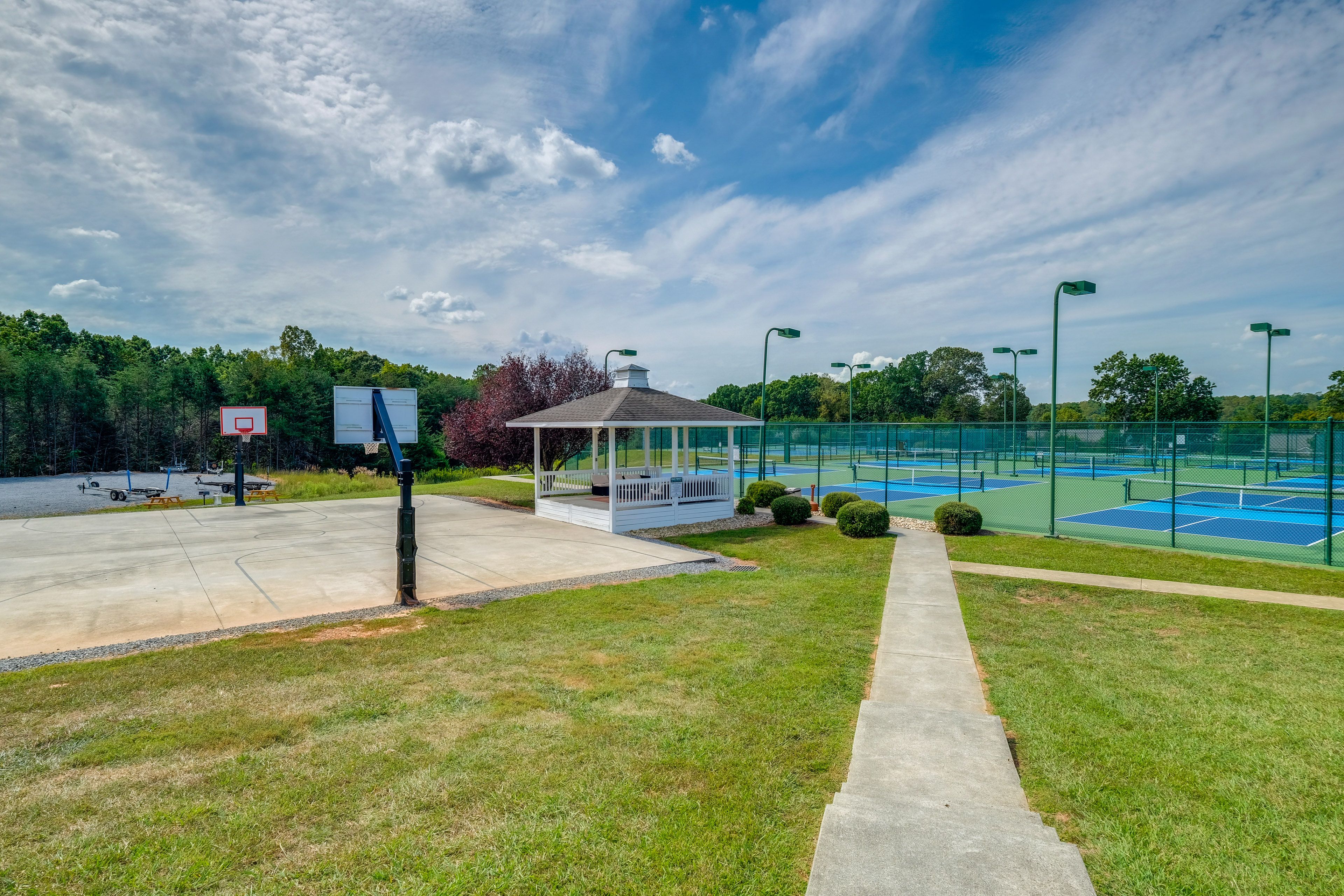 Pickleball & Tennis Courts | Basketball Court
