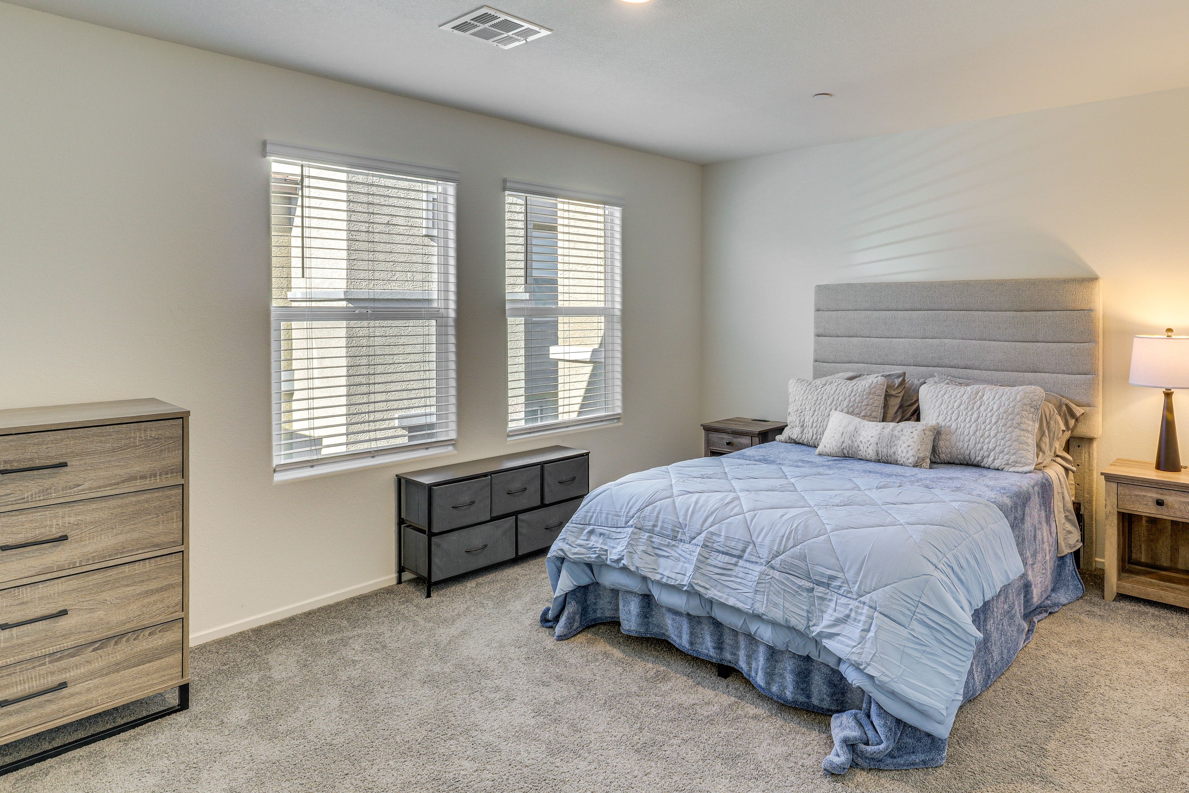 Bedroom 1 | Queen Bed | Linens | 2nd Floor