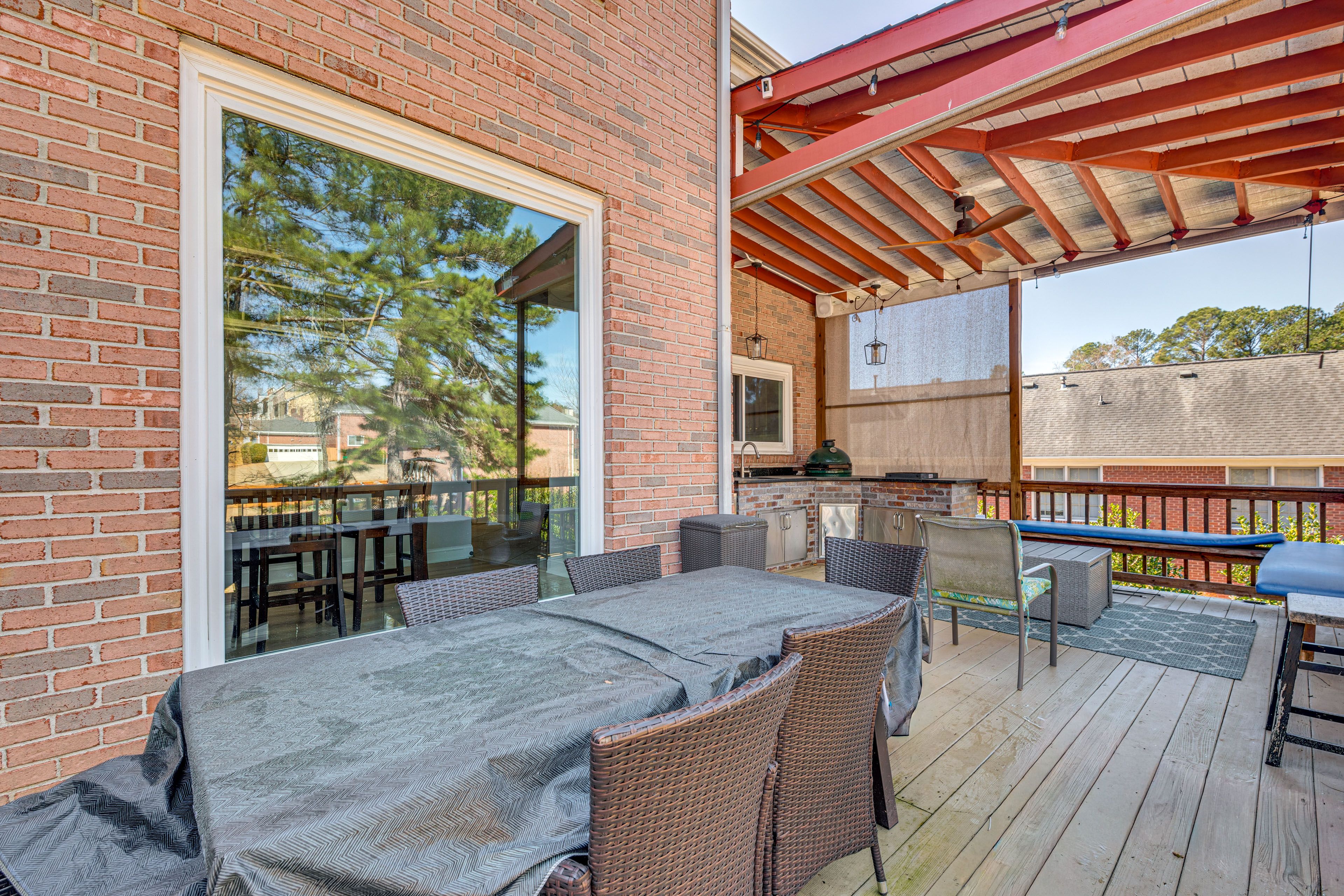 Furnished Deck | Outdoor Kitchen