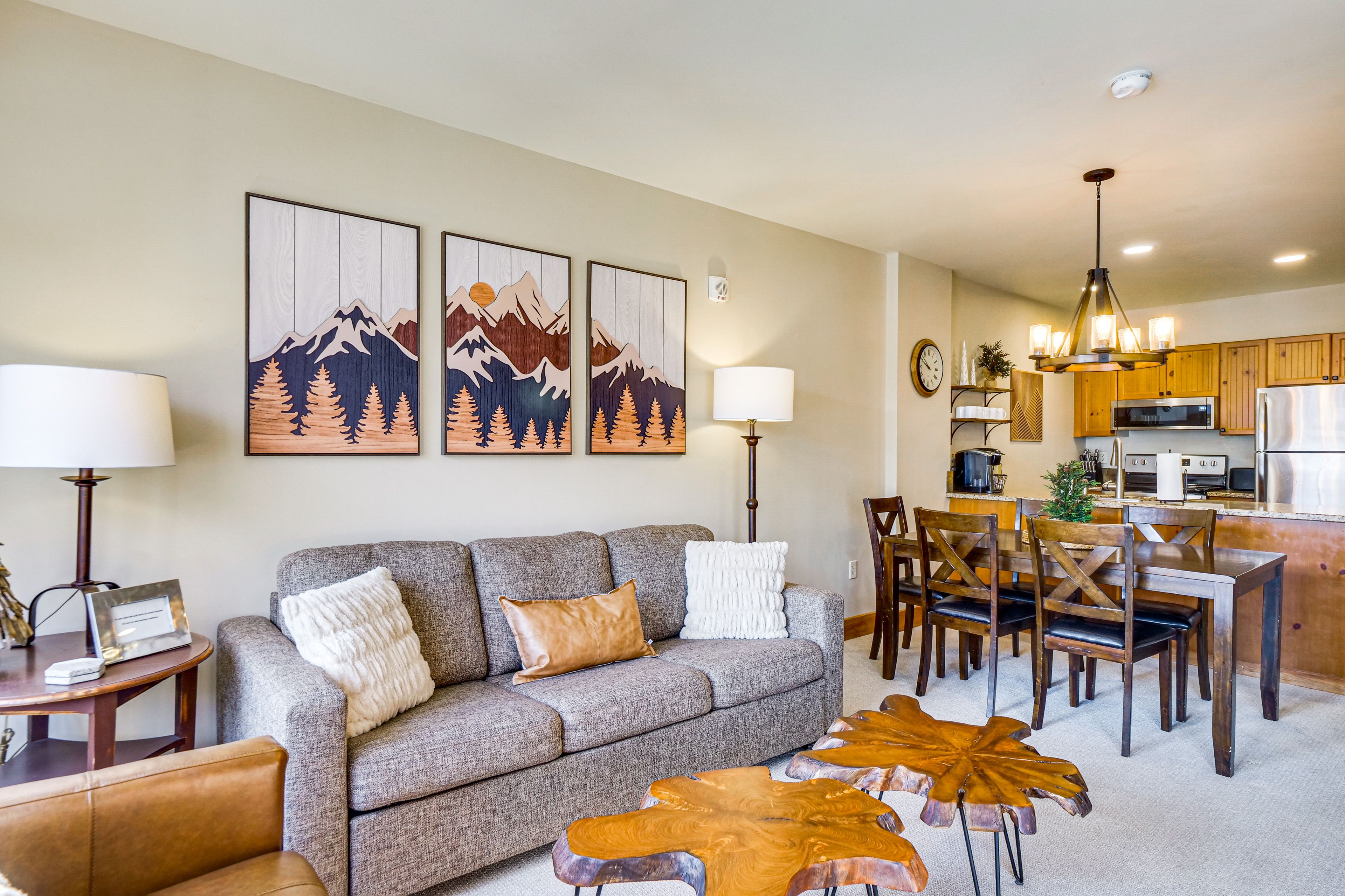 Keystone Vacation Rental | 2BR | 2BA | 850 Sq Ft | Step-Free Access (Elevator)