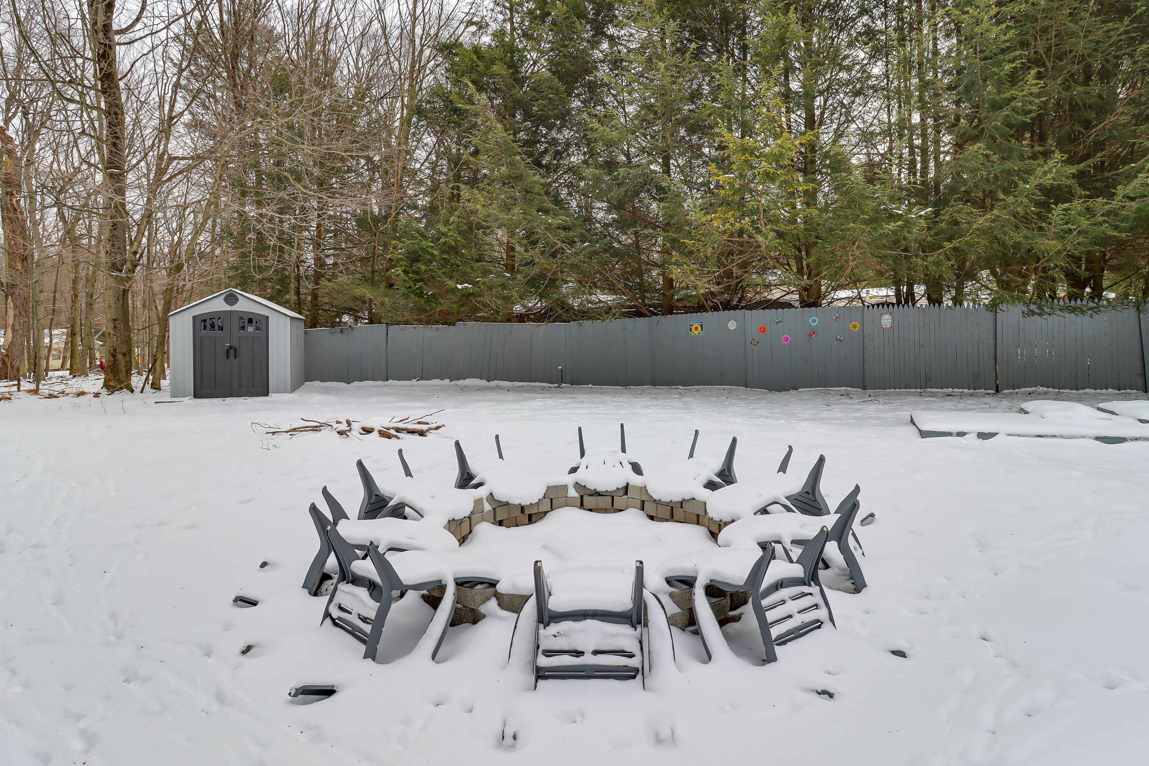 Fenced-In Yard | Fire Pit