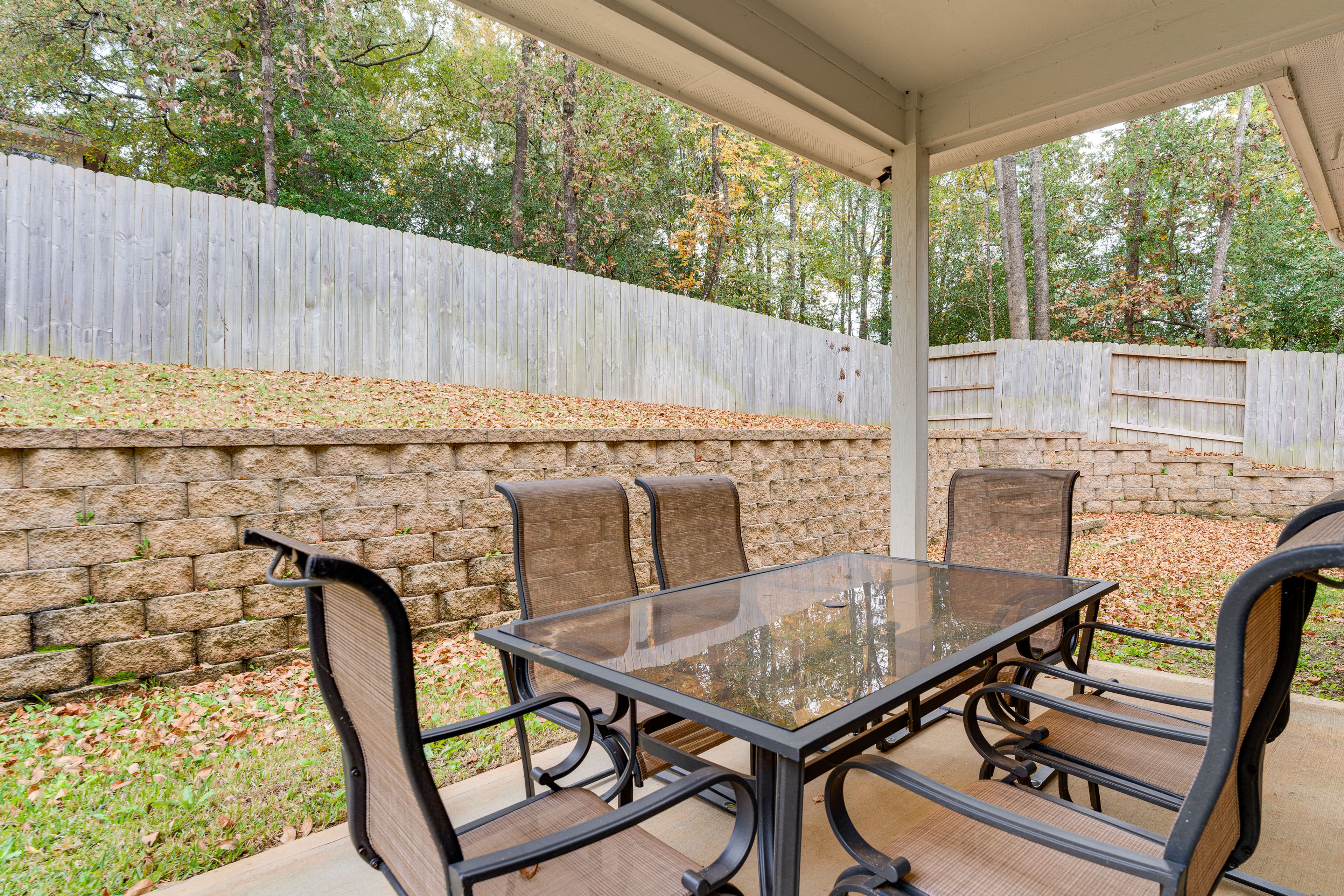 Patio | Dining Space | Fenced Backyard