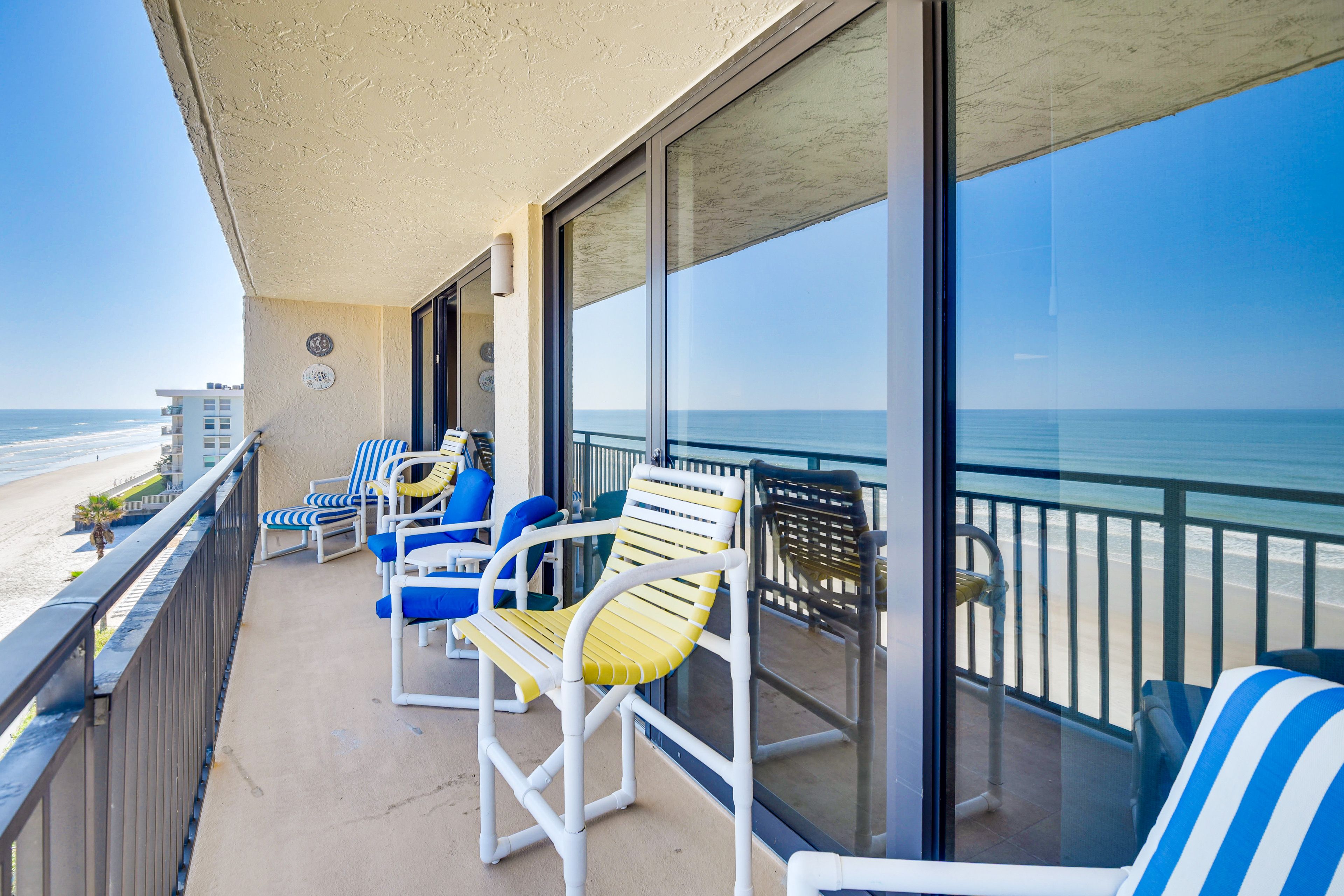 New Smyrna Beach Vacation Rental | 2BR | 2BA | Step-Free Entry Via Elevator
