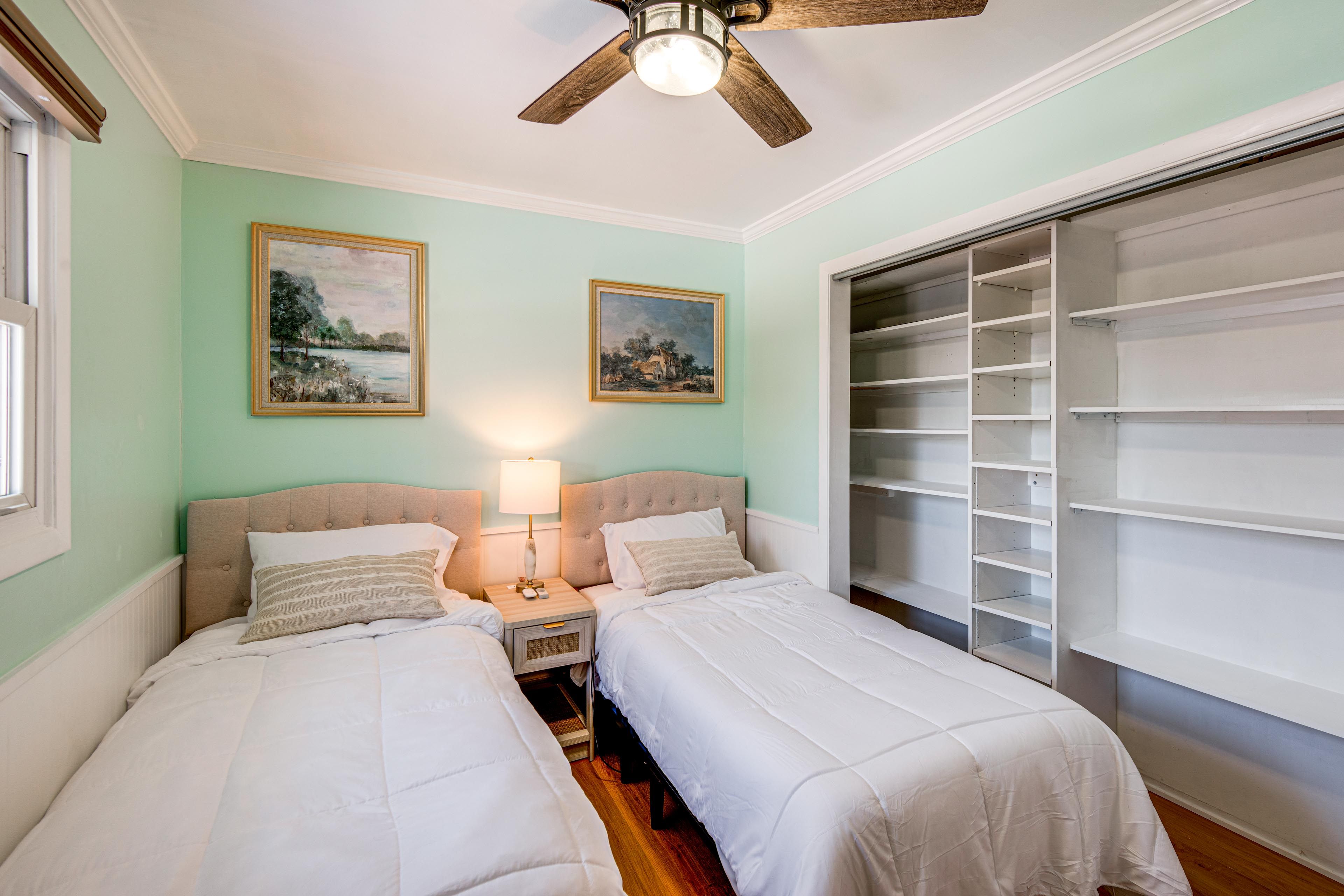 Bedroom 4 | 2 Twin Beds | Main Floor