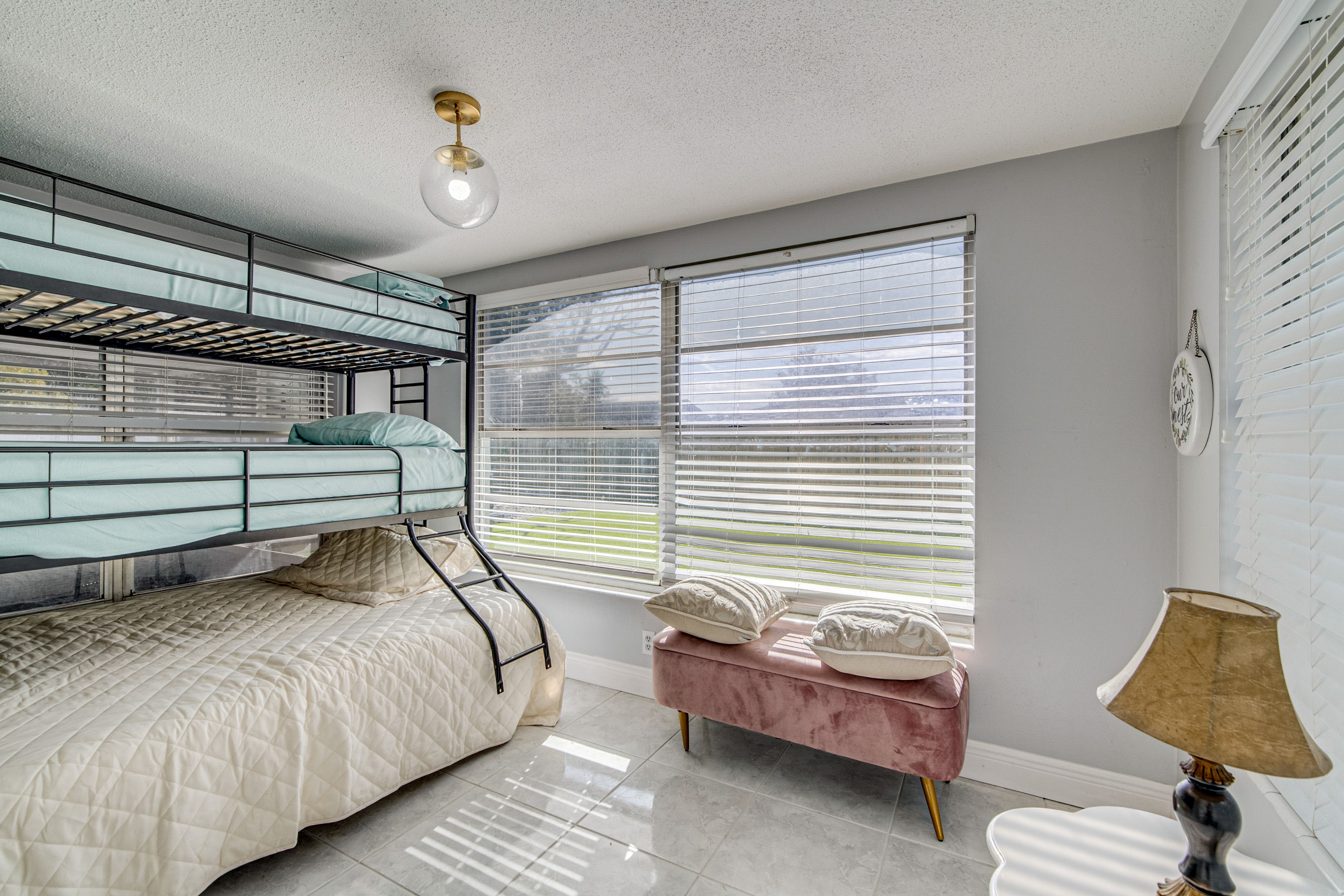 Bedroom 2 | Triple Bunk Bed (Twin/Twin/Full)