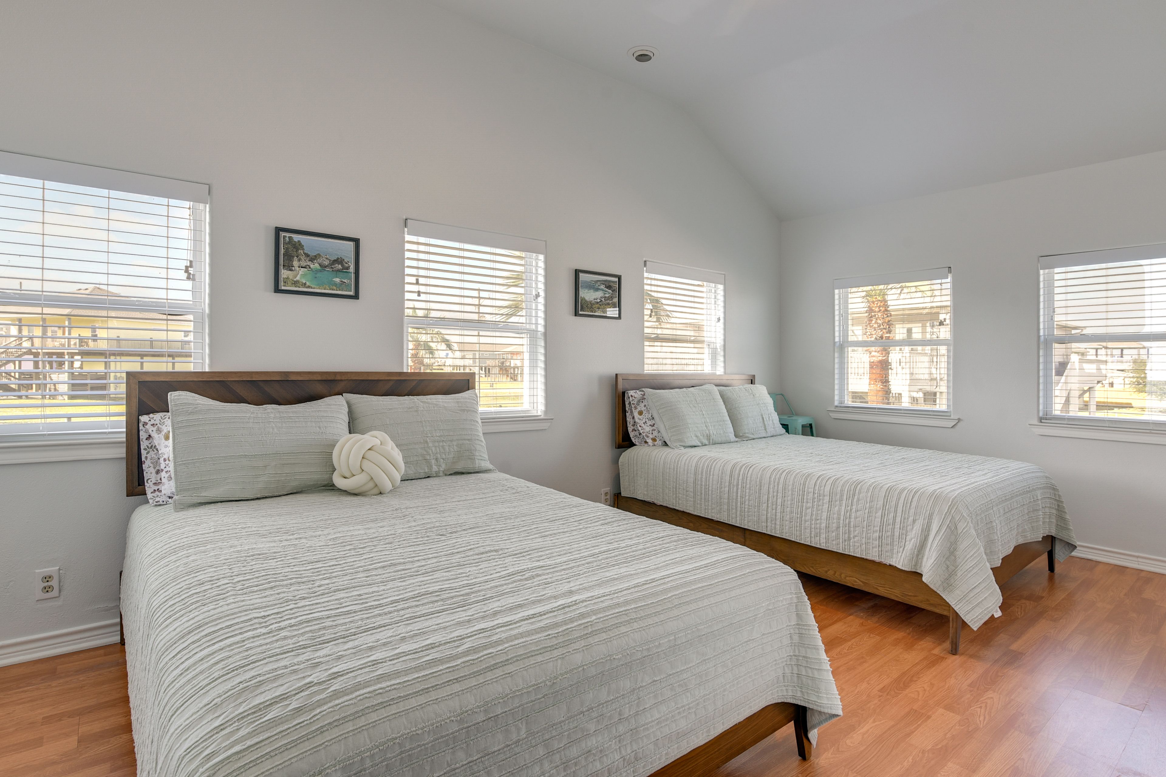 Bedroom 1 | 2 Queen Beds | Linens Provided