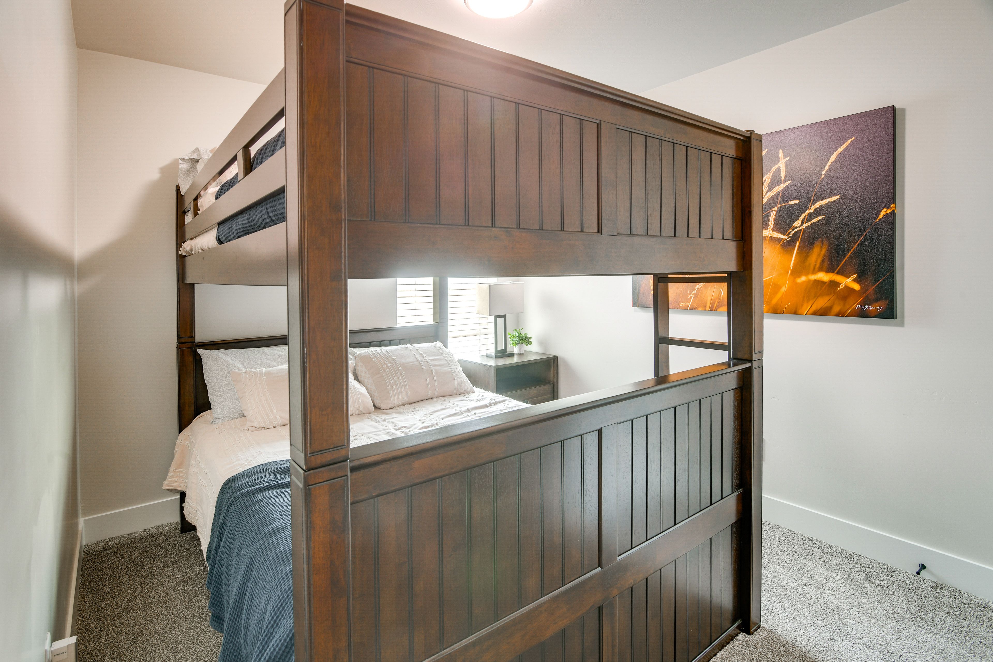 Bedroom 4 | 2nd Floor | Queen Bunk Bed