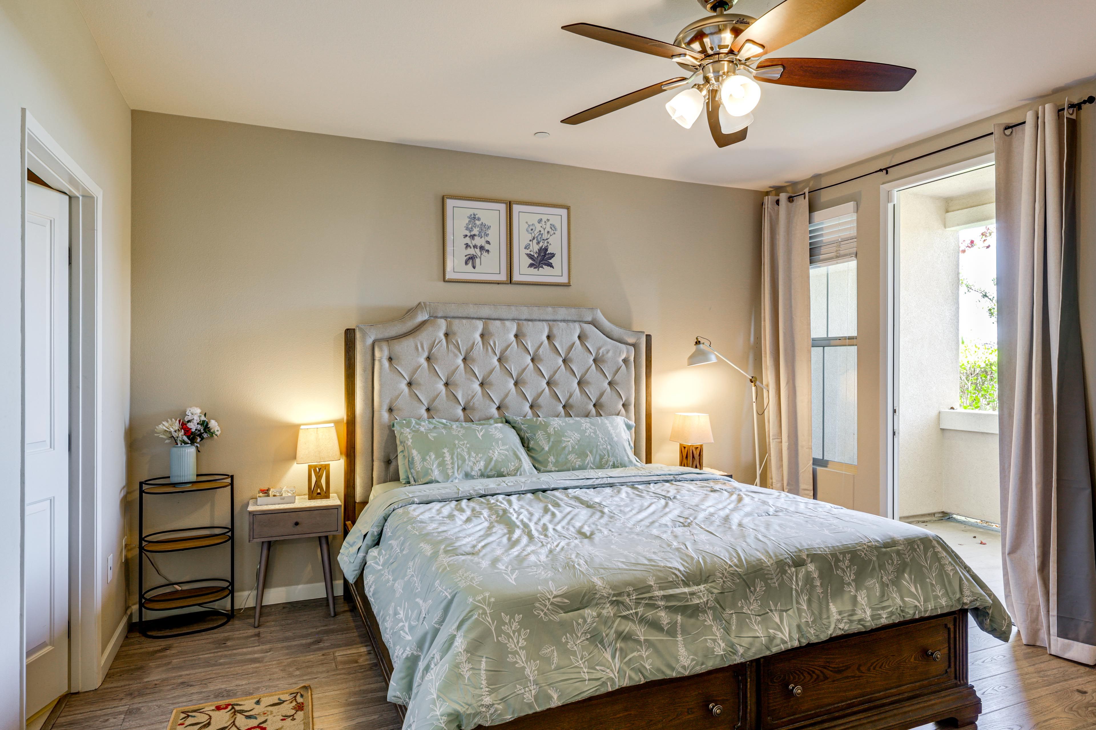 Bedroom 1 | King Bed | Linens Provided