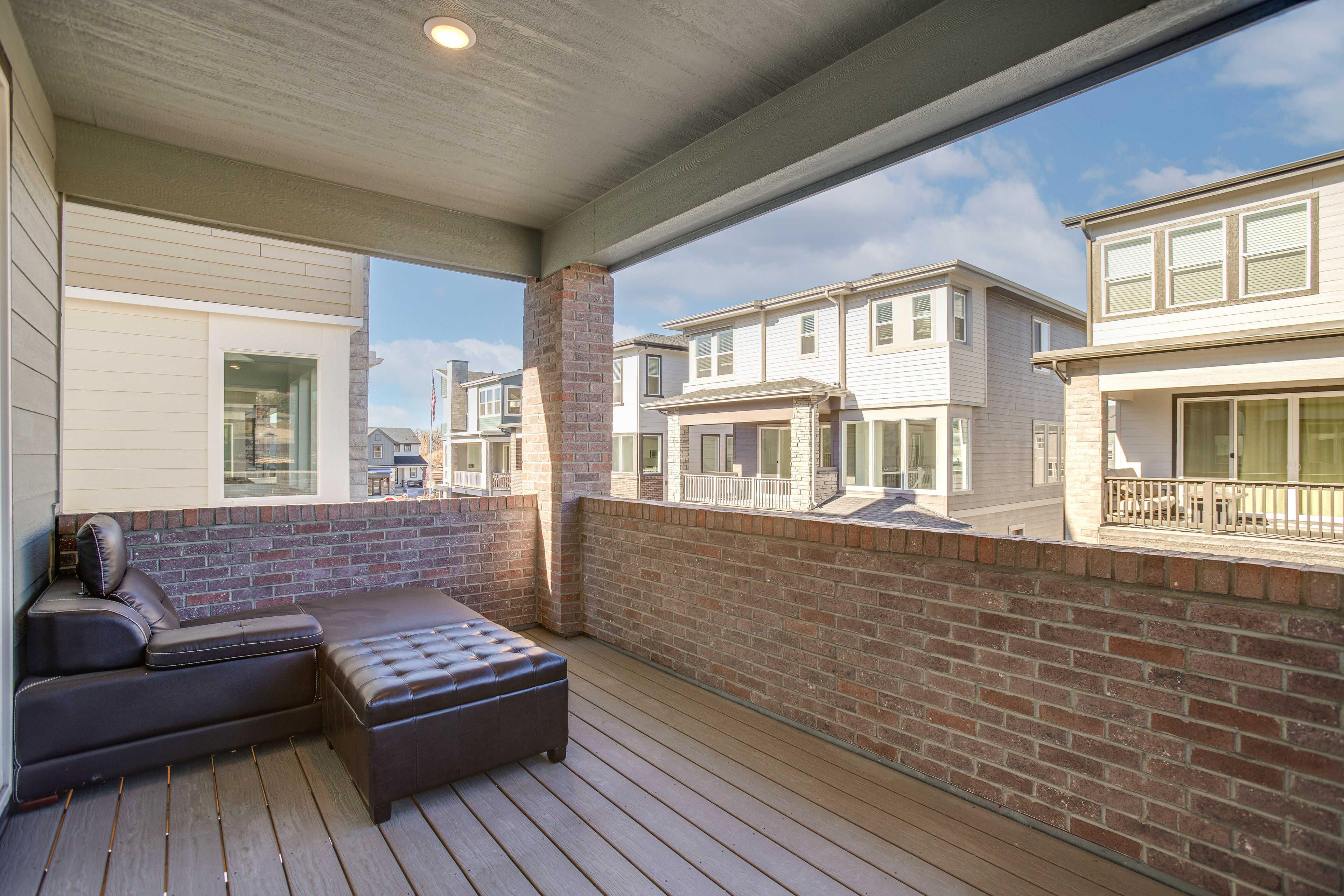 Private Front Porch | Access From Dining Area