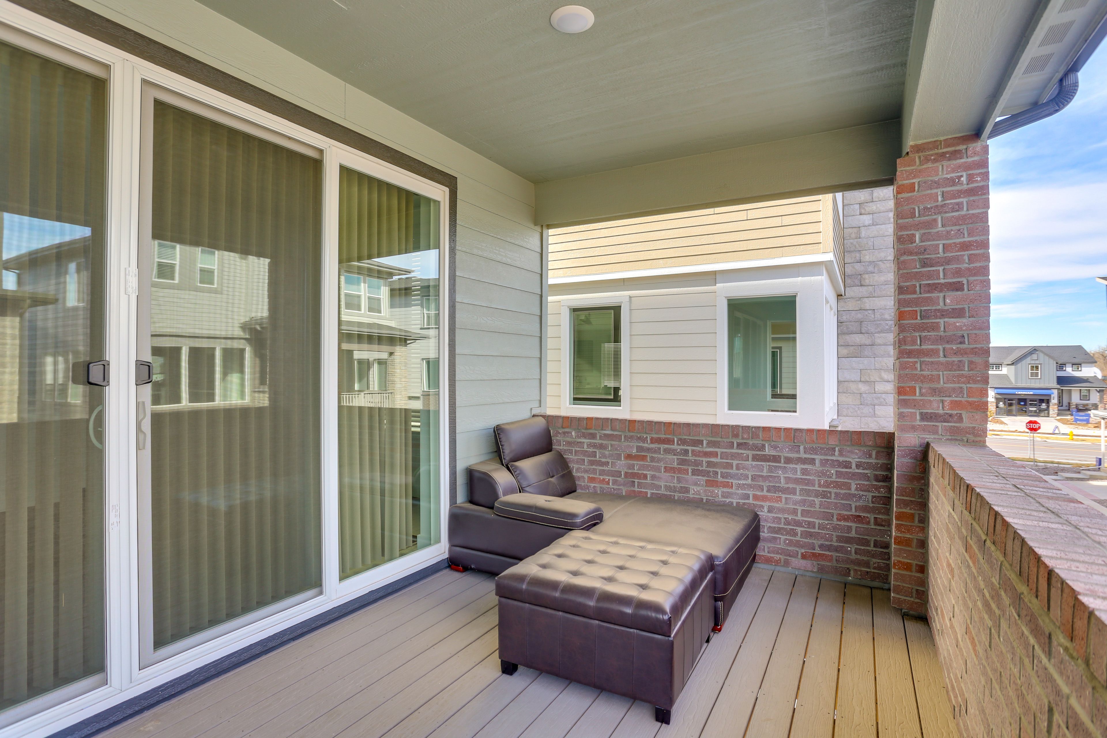 Private Front Porch | Access From Dining Area