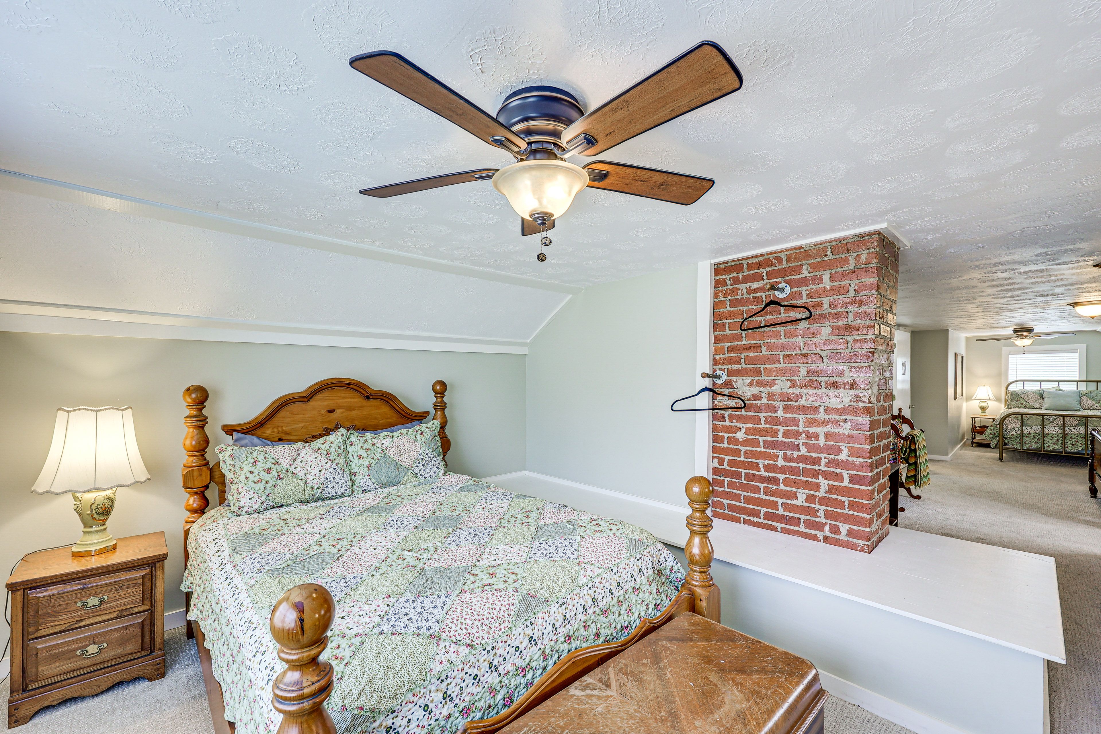 Bedroom 4 | 3 Full Beds | Queen Bed | Flat-Screen TV | 2nd Floor