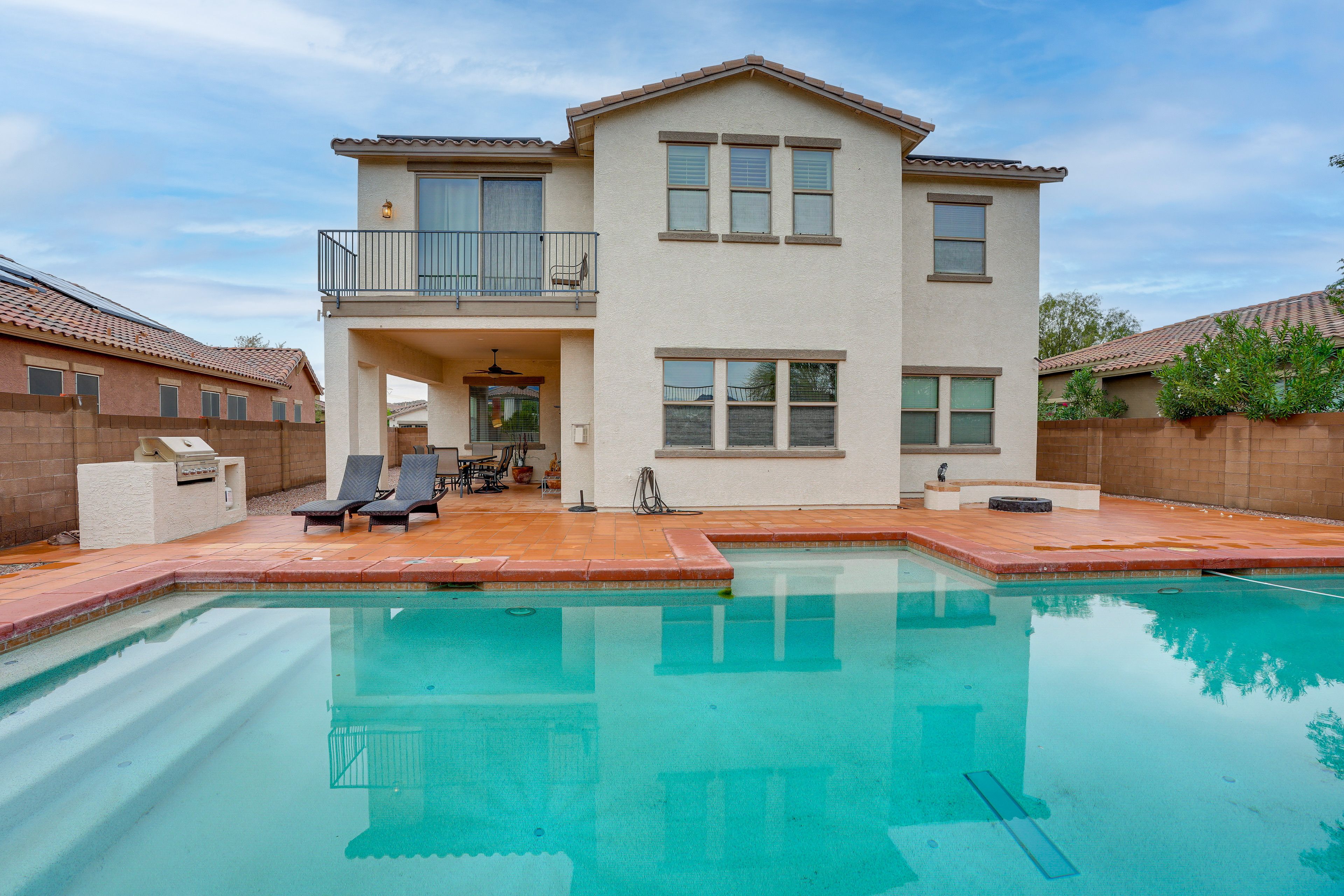 Goodyear Vacation Rental | 4BR | 3BA | 1 Step to Enter | 3,091 Sq Ft