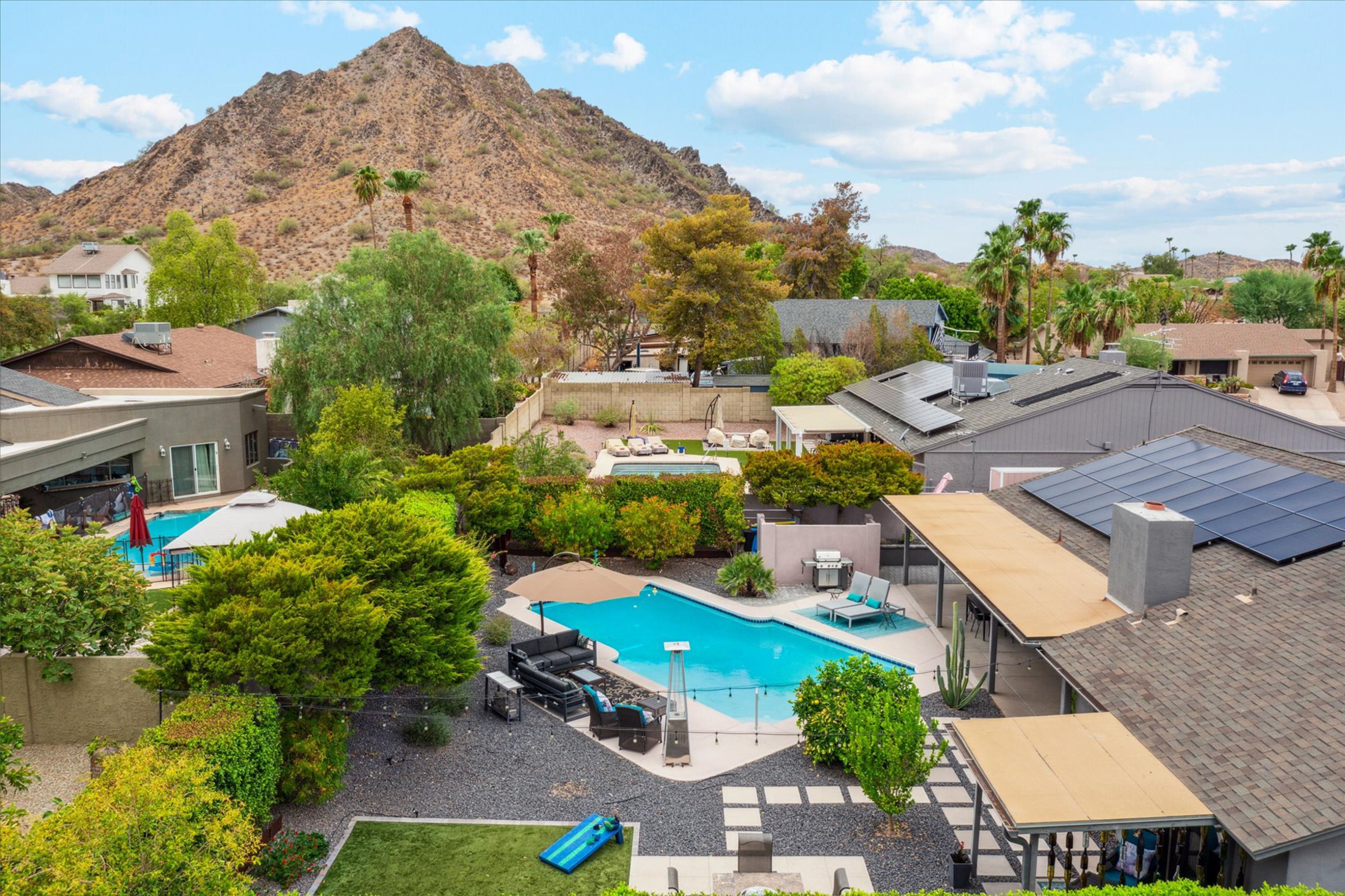 Aerial Shot of Property