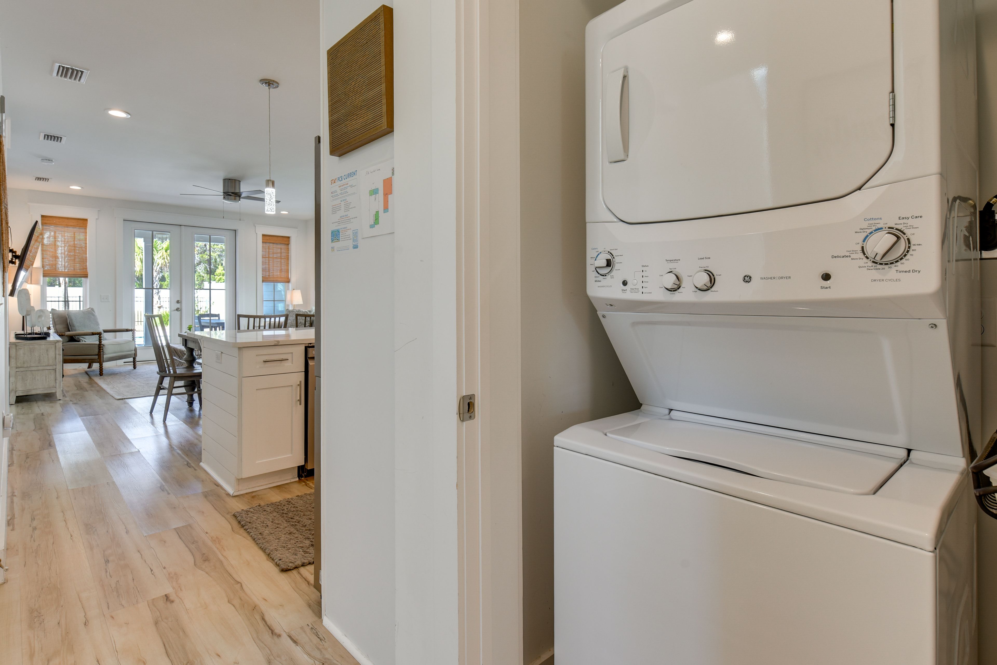 Laundry Closet | 1st Floor | Washer/Dryer