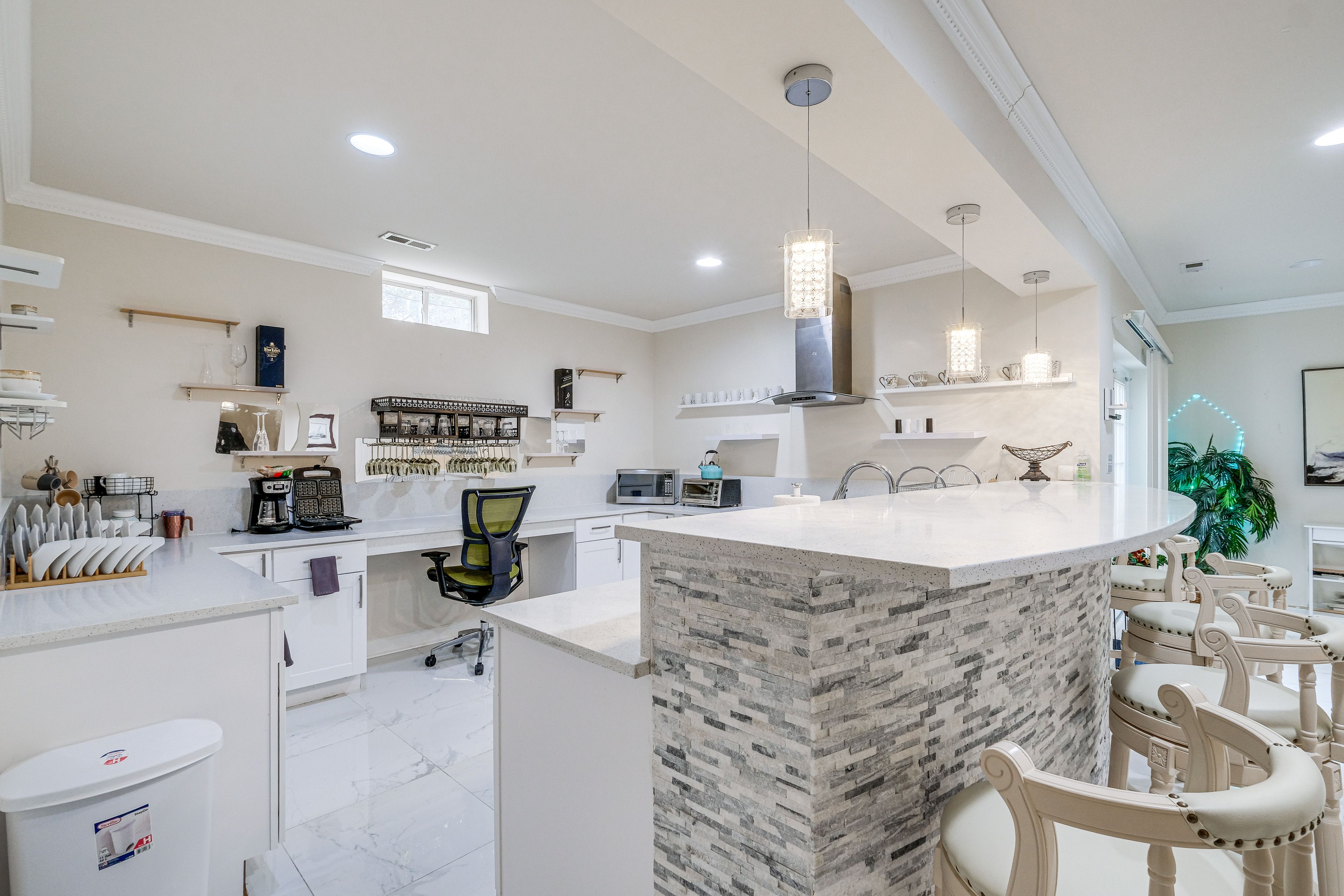 Single-Story Apartment | Foosball Table | Laptop-Friendly Workspace