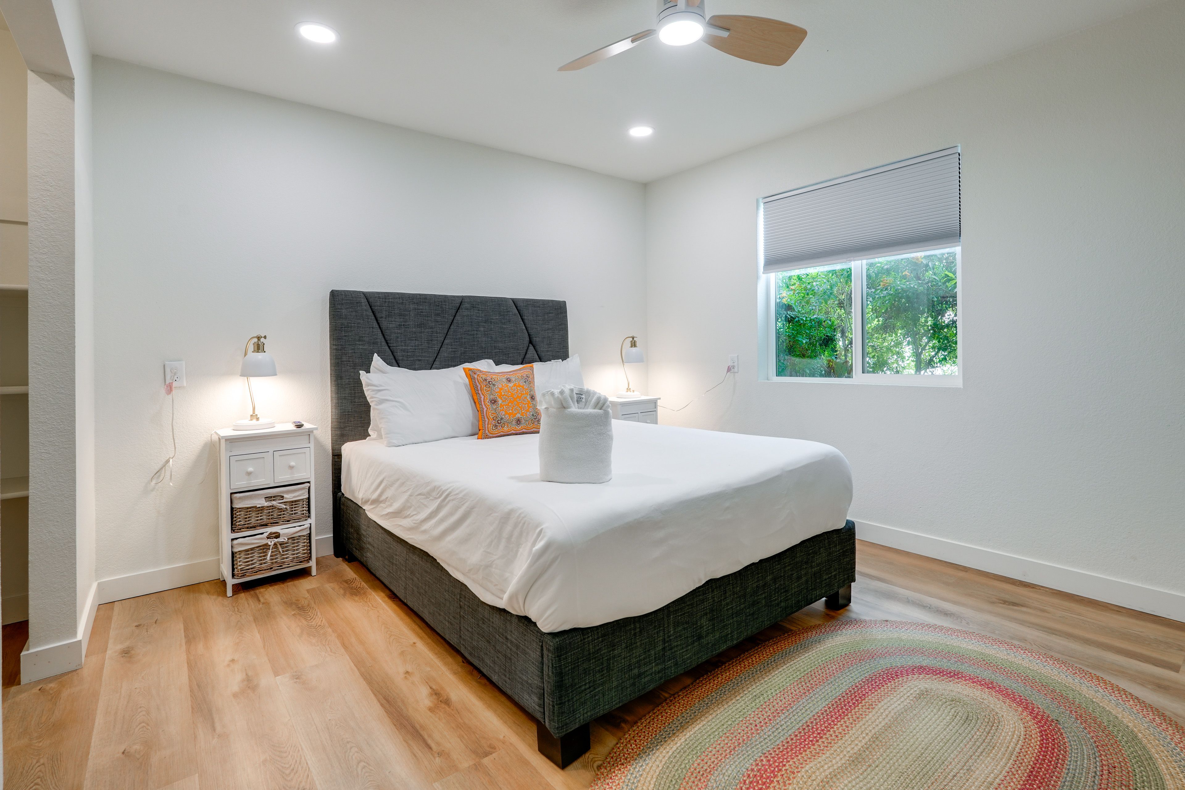 Bedroom 2 | Lower Level | Queen Bed | Smart TV
