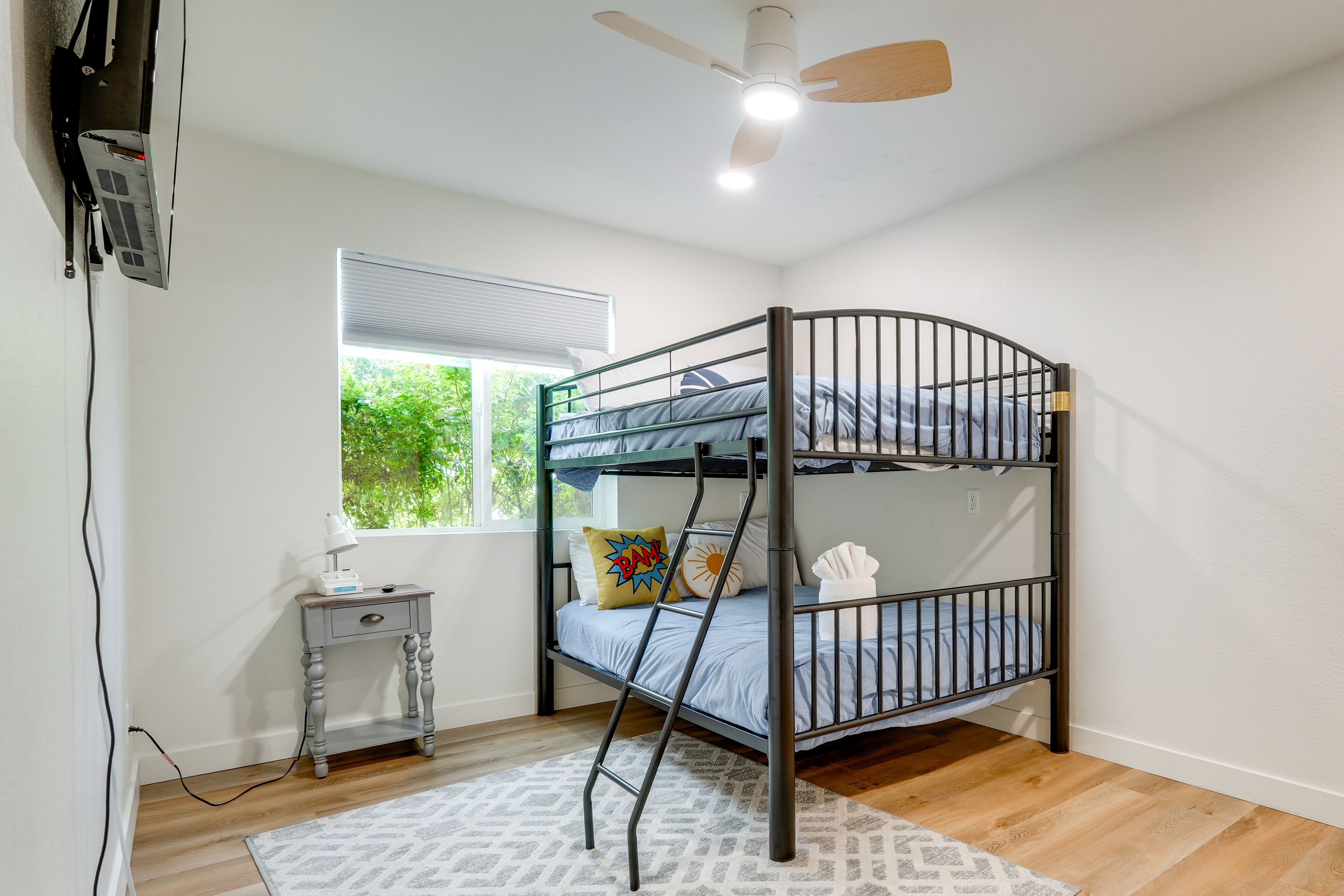 Bedroom 3 | Lower Level | Full Bunk Bed | Smart TV