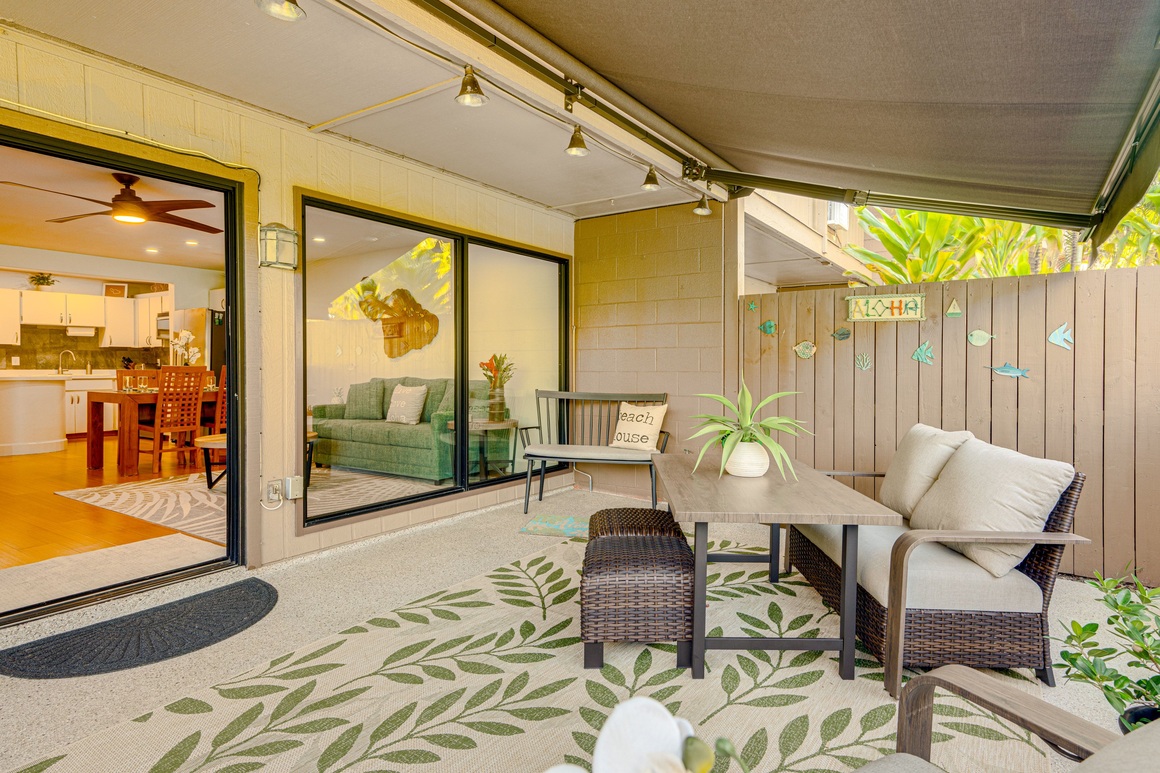 Private Lanai | 2-Story Townhome | Both Bedrooms on 2nd Floor