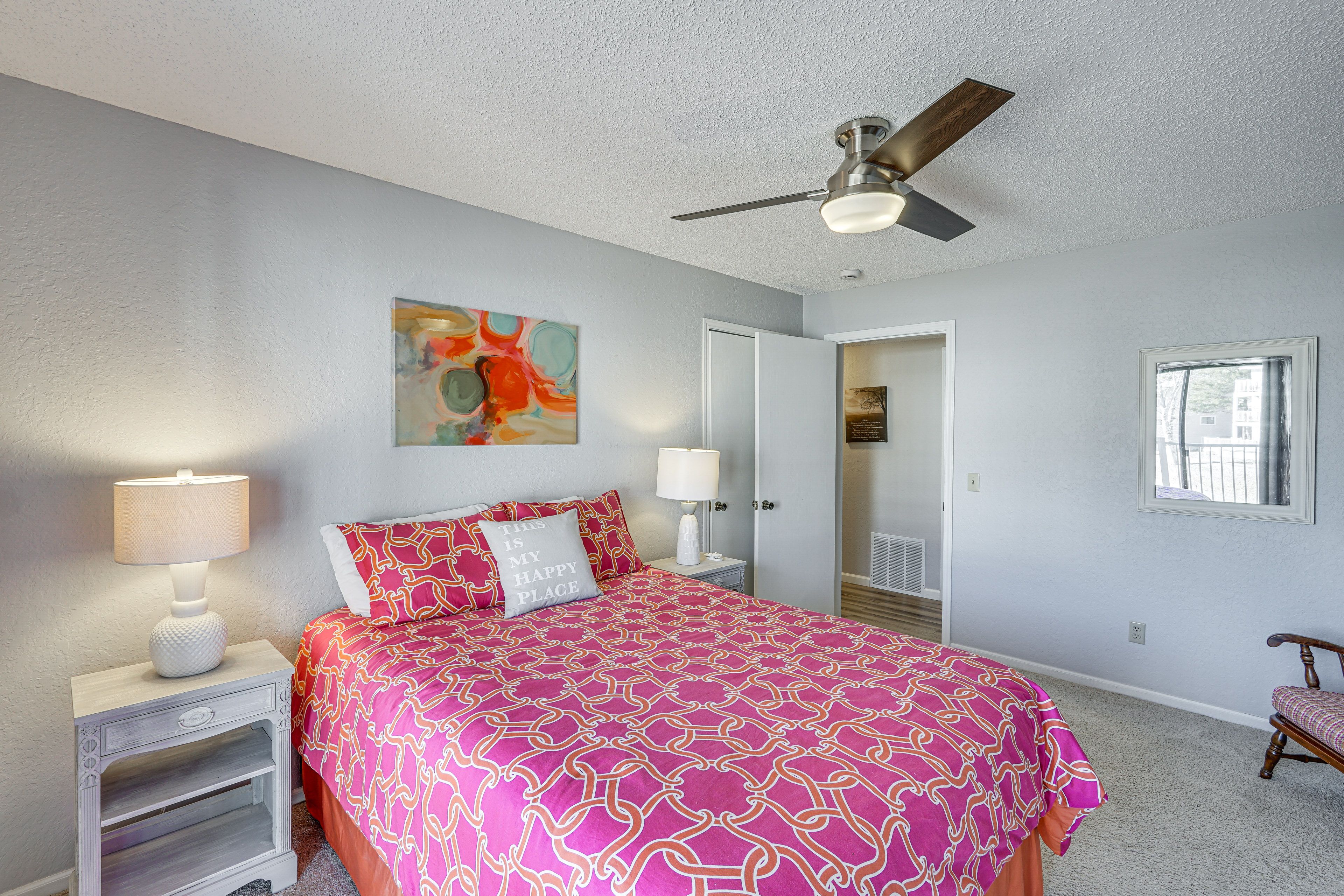 Bedroom 2 | Queen Bed | Balcony Access