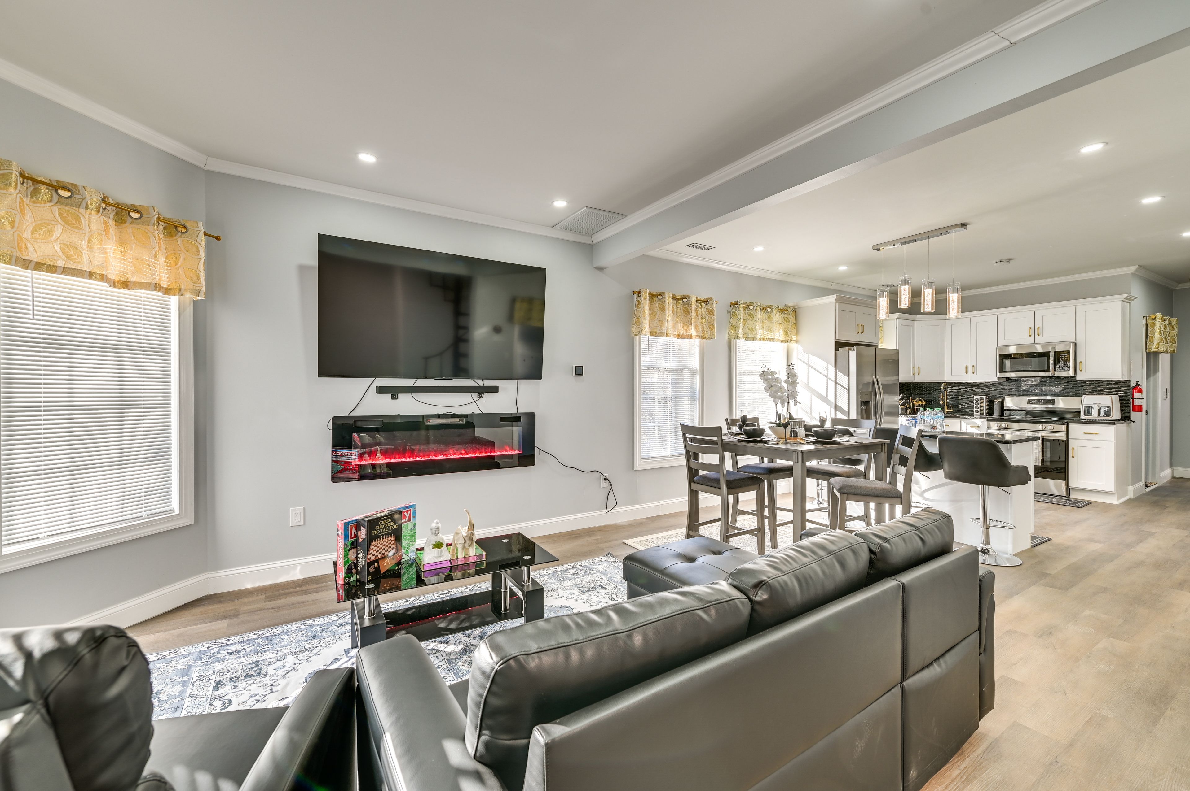 Schenectady Vacation Rental | 2BR | 1BA | 1,200 Sq Ft | Stairs Required