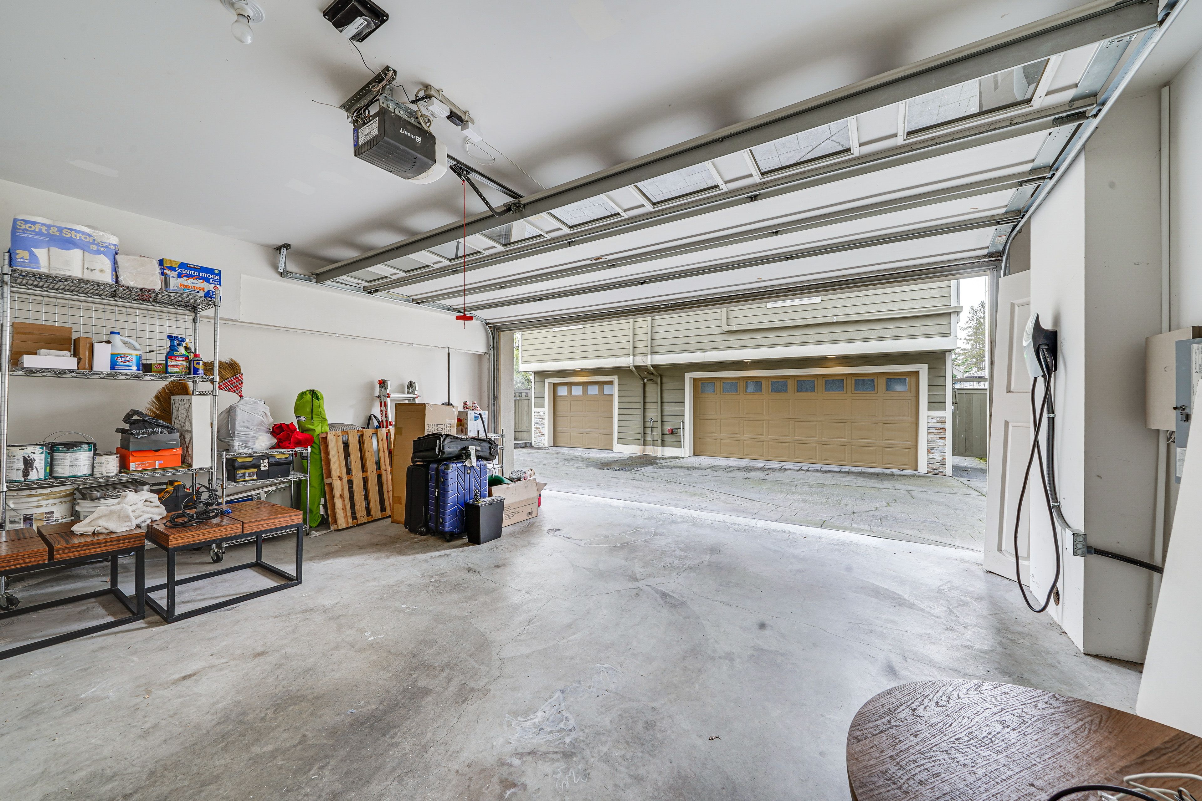 Garage Interior | EV Charger Available