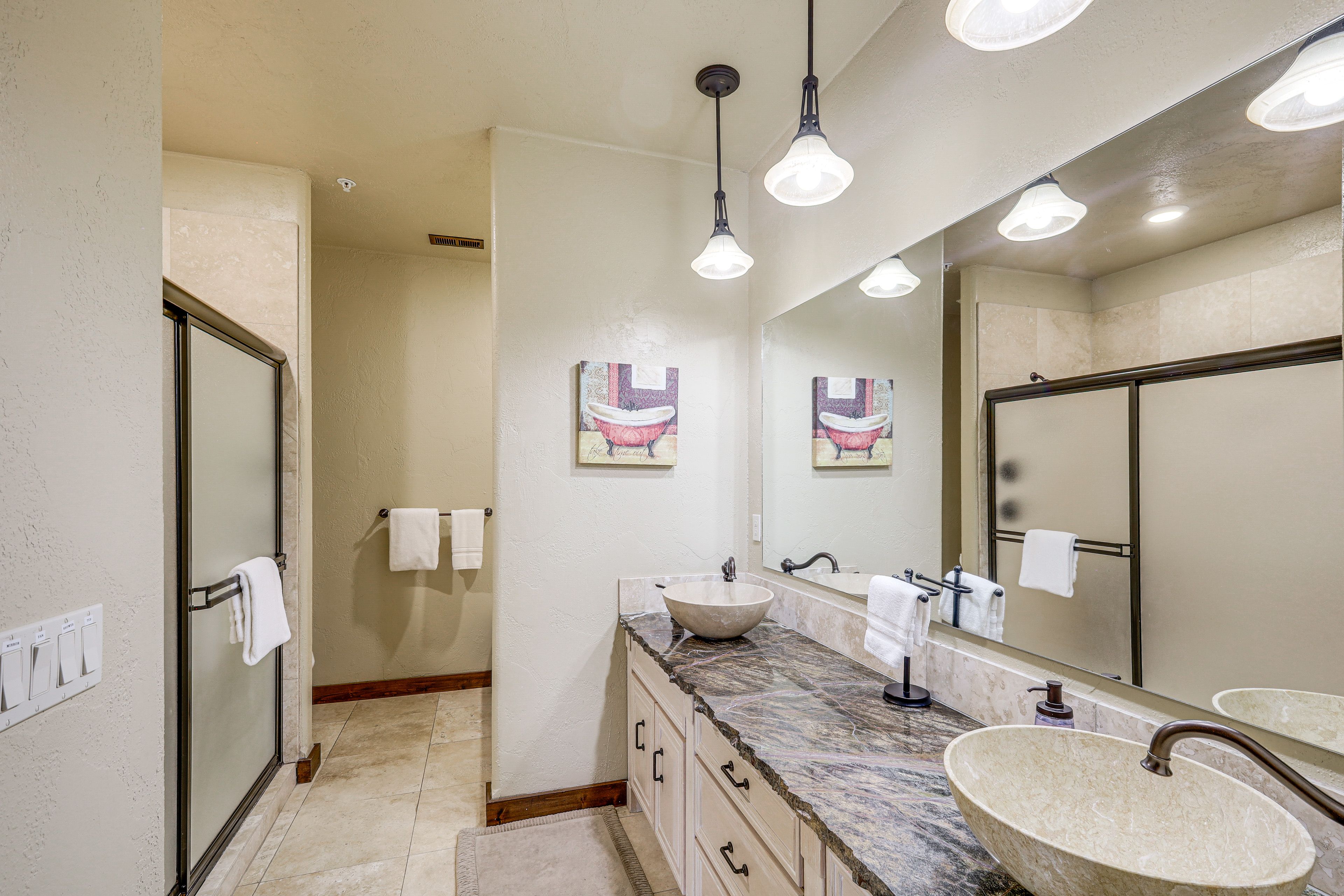 Full Bath | Towels | Hair Dryer