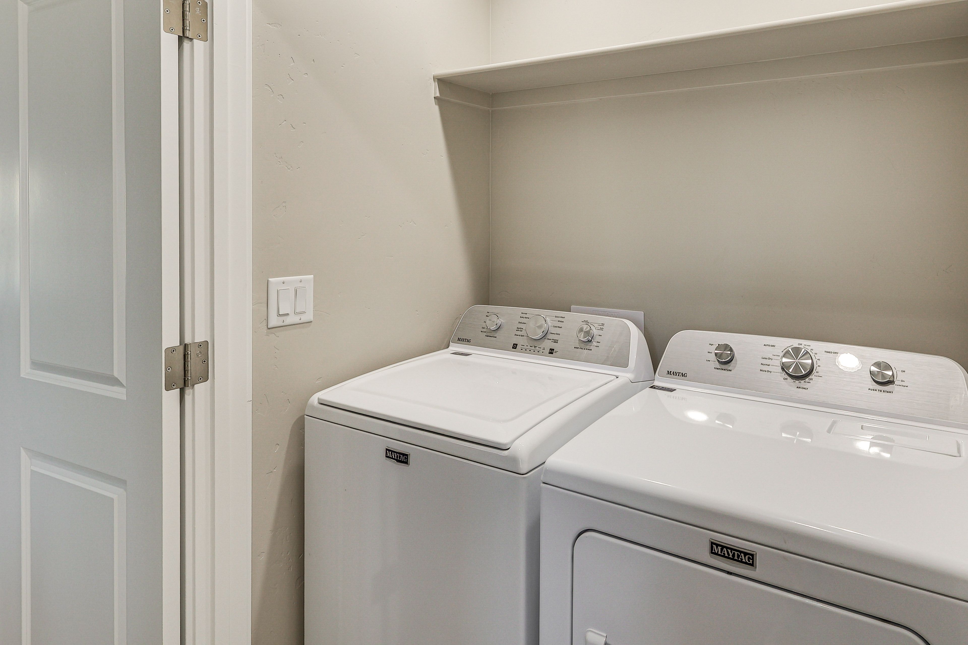 Laundry Area | Washer/Dryer | Iron/Board