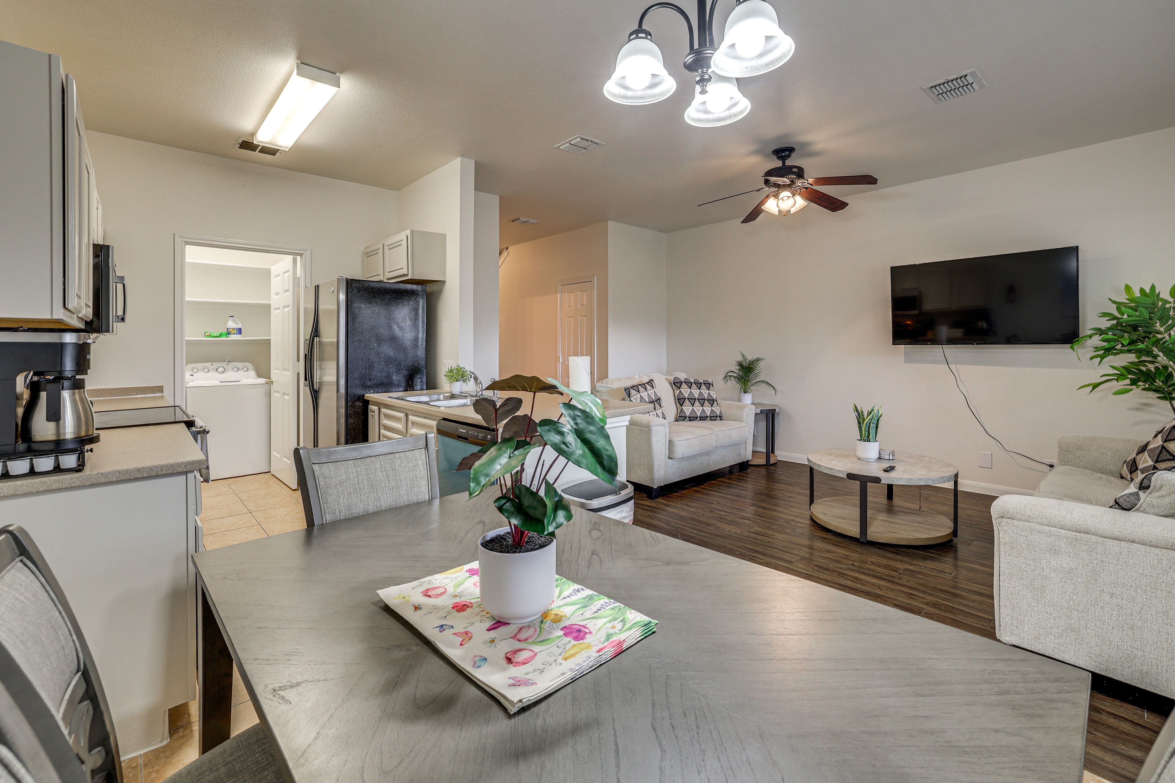 Dining Room | Central A/C & Heating