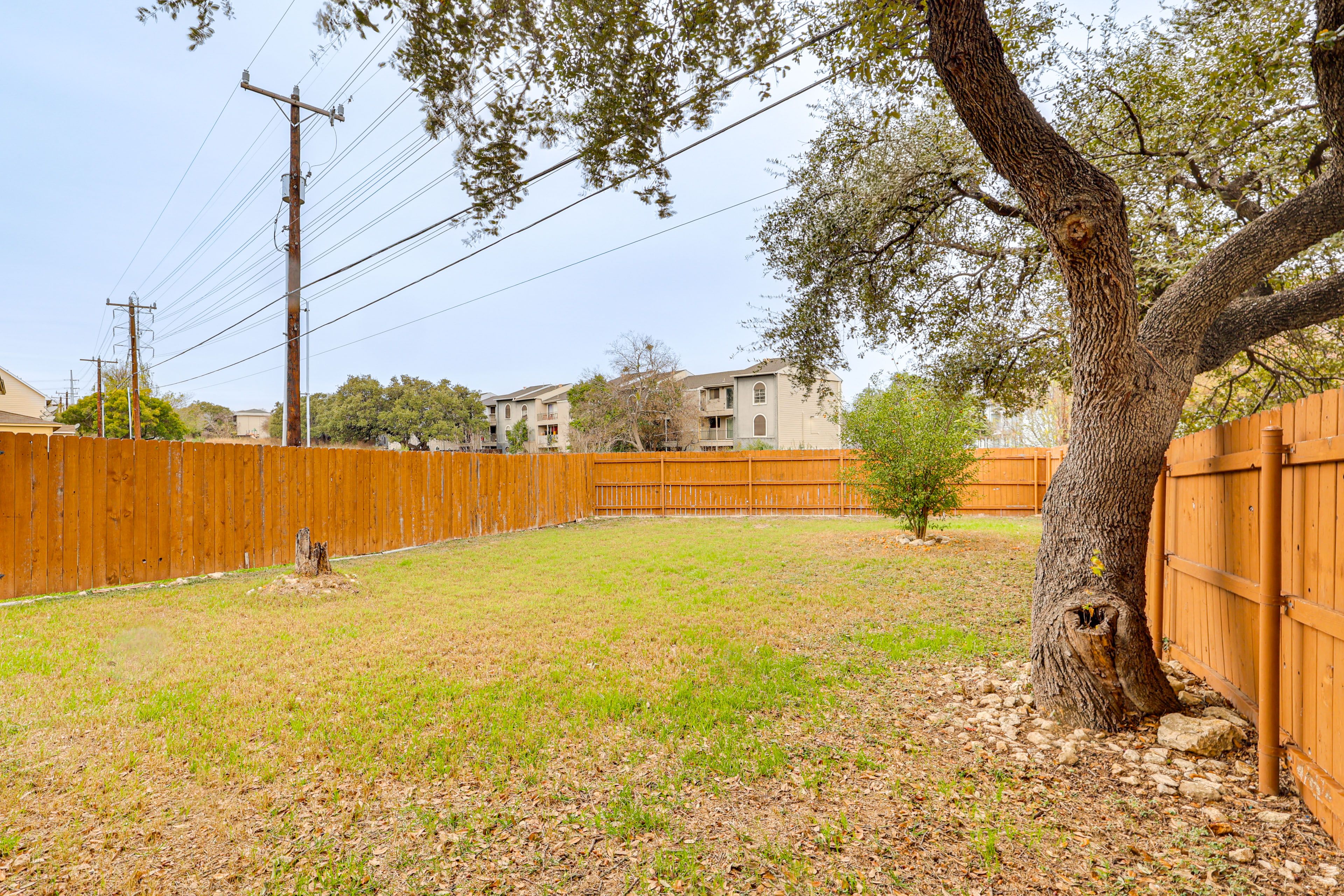 Private Backyard Area