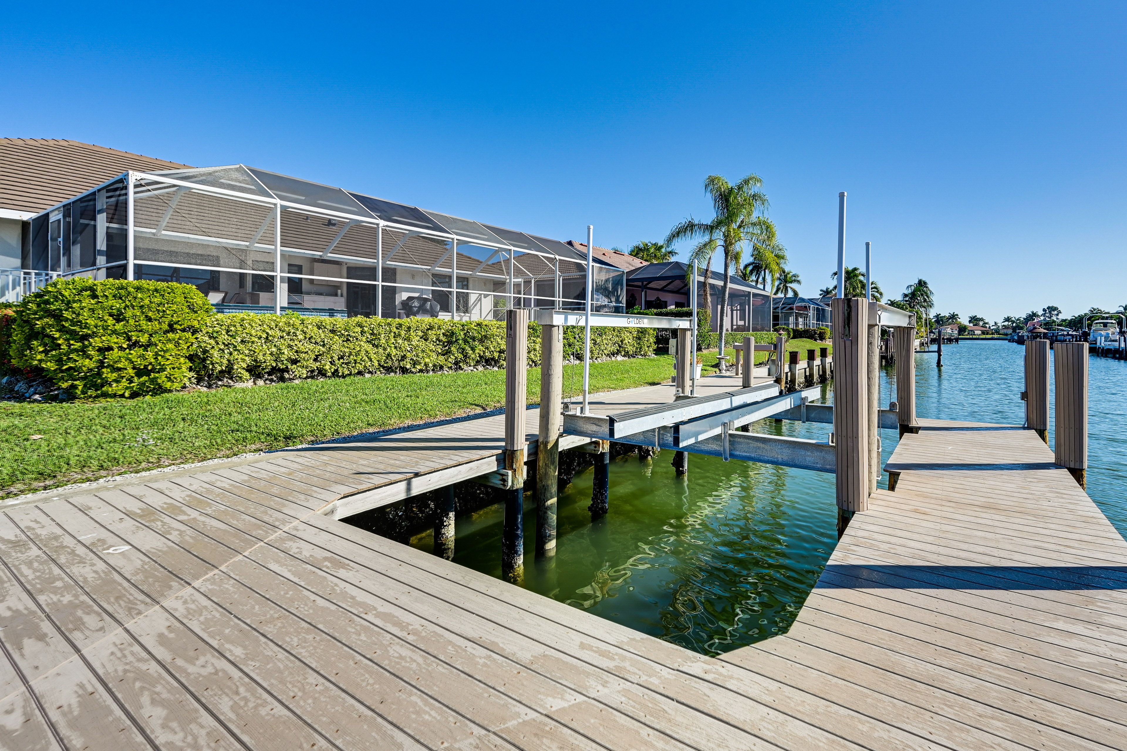 Private Boat Dock