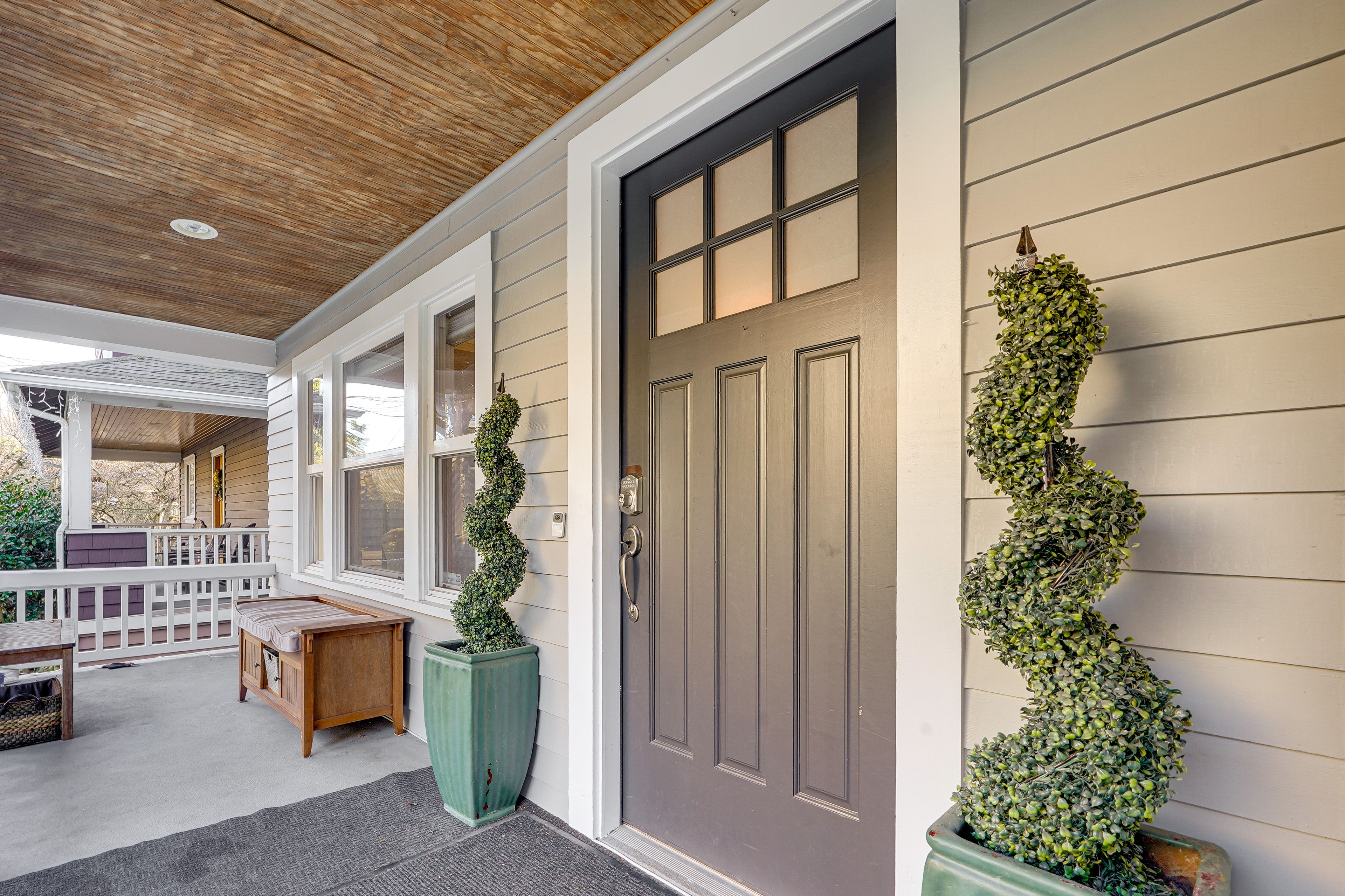 House Exterior | Private Front Porch