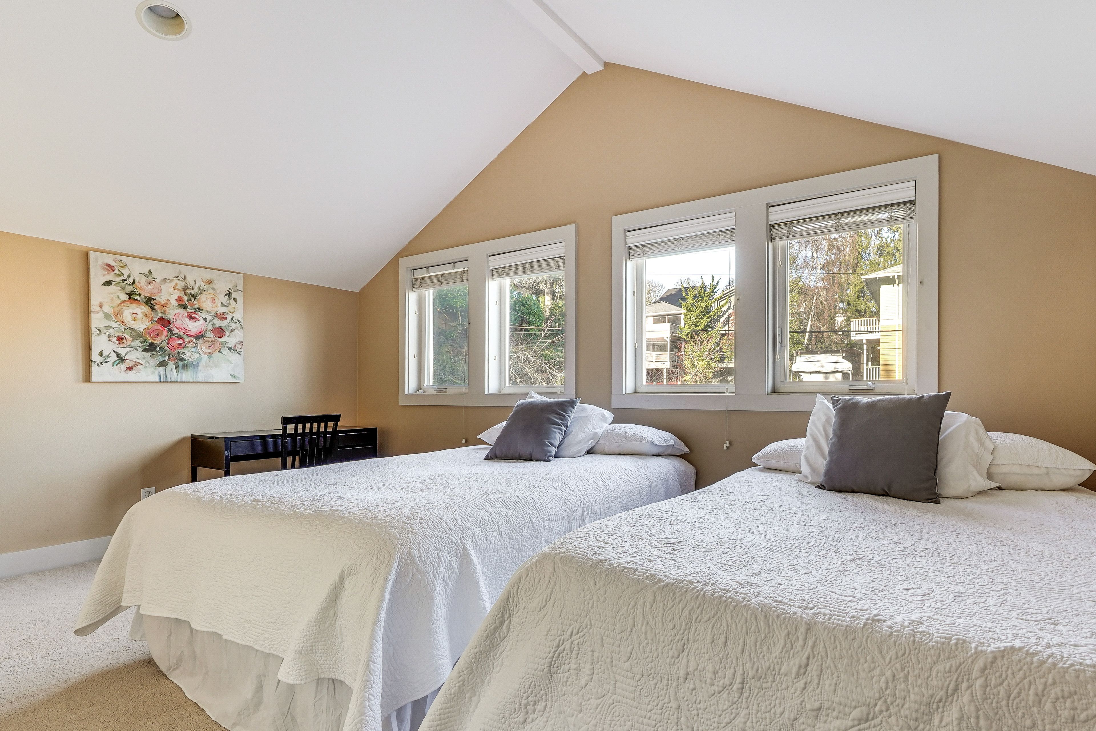 Bedroom 2 | 2 Full Beds | Laundry | 2nd Floor