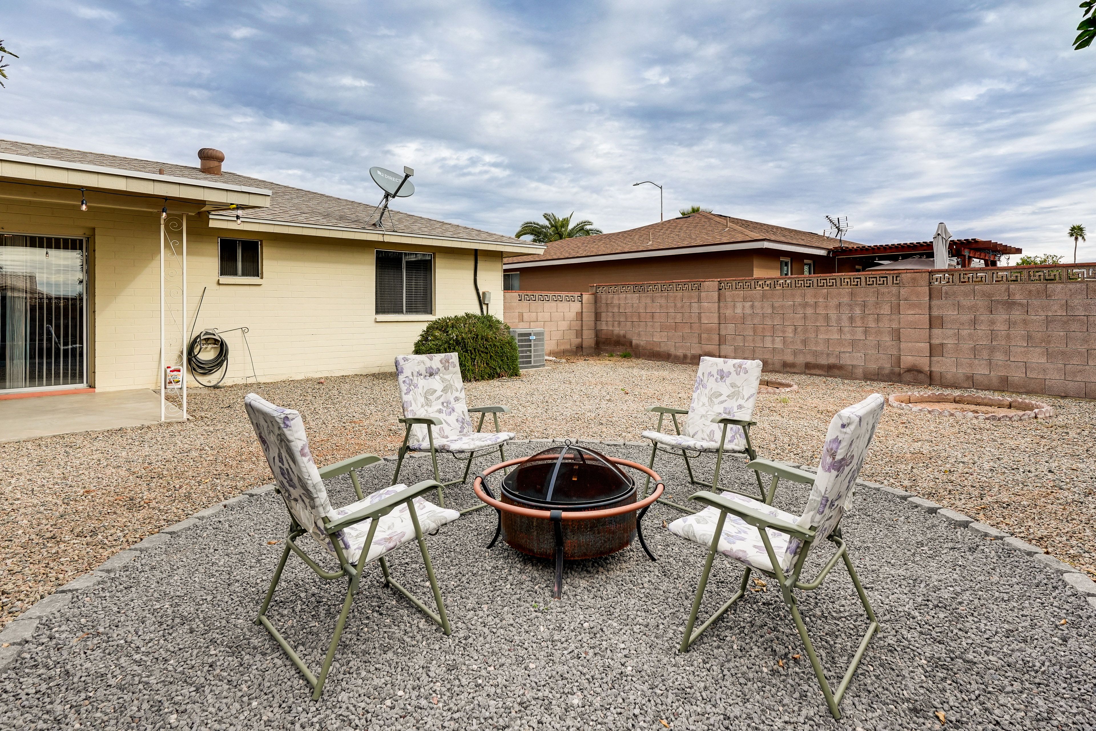 Private Backyard Area